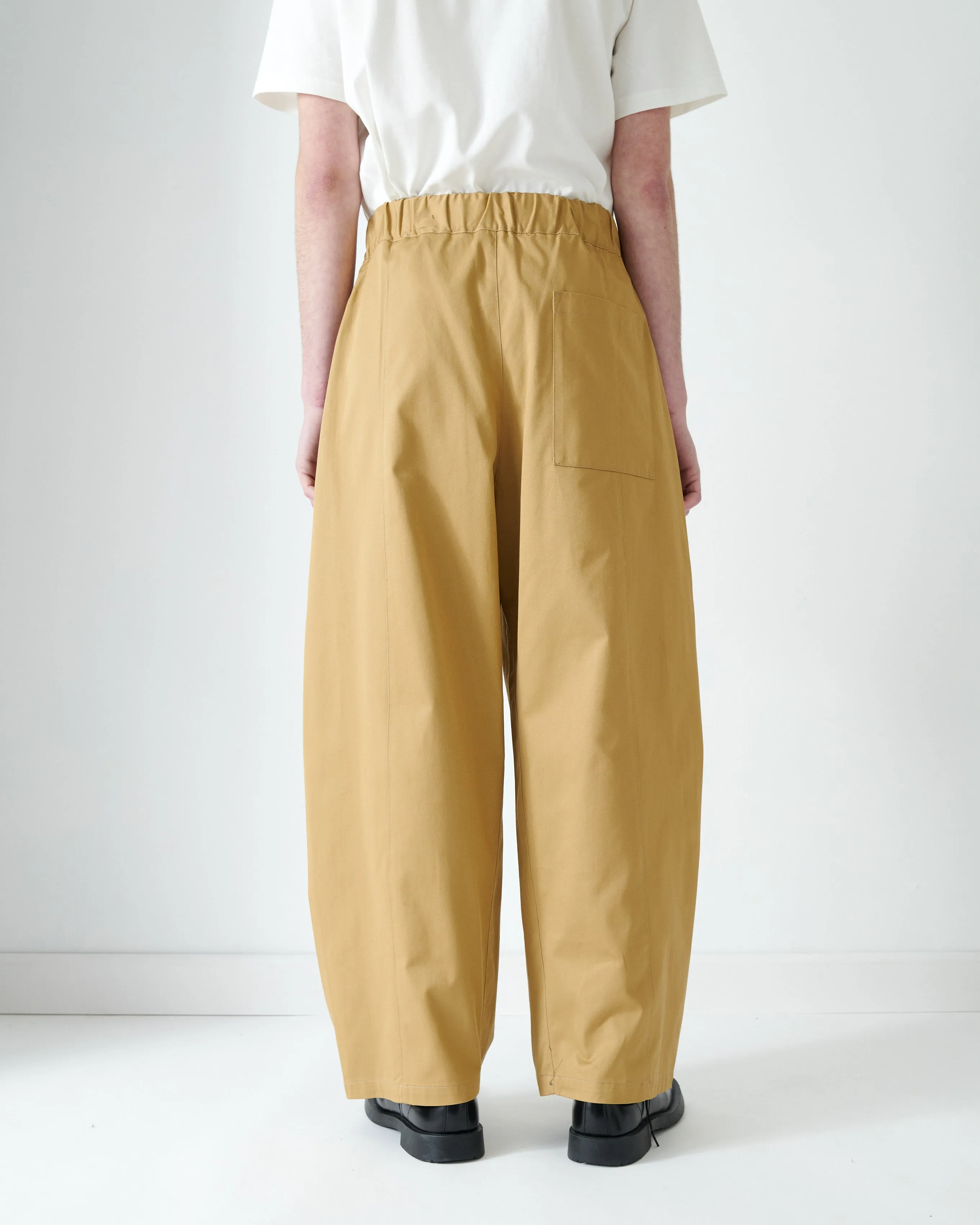 AW26 Box Pleat Trouser (Unisex) - Sand sold by Sage Nation product image thumbnail 3