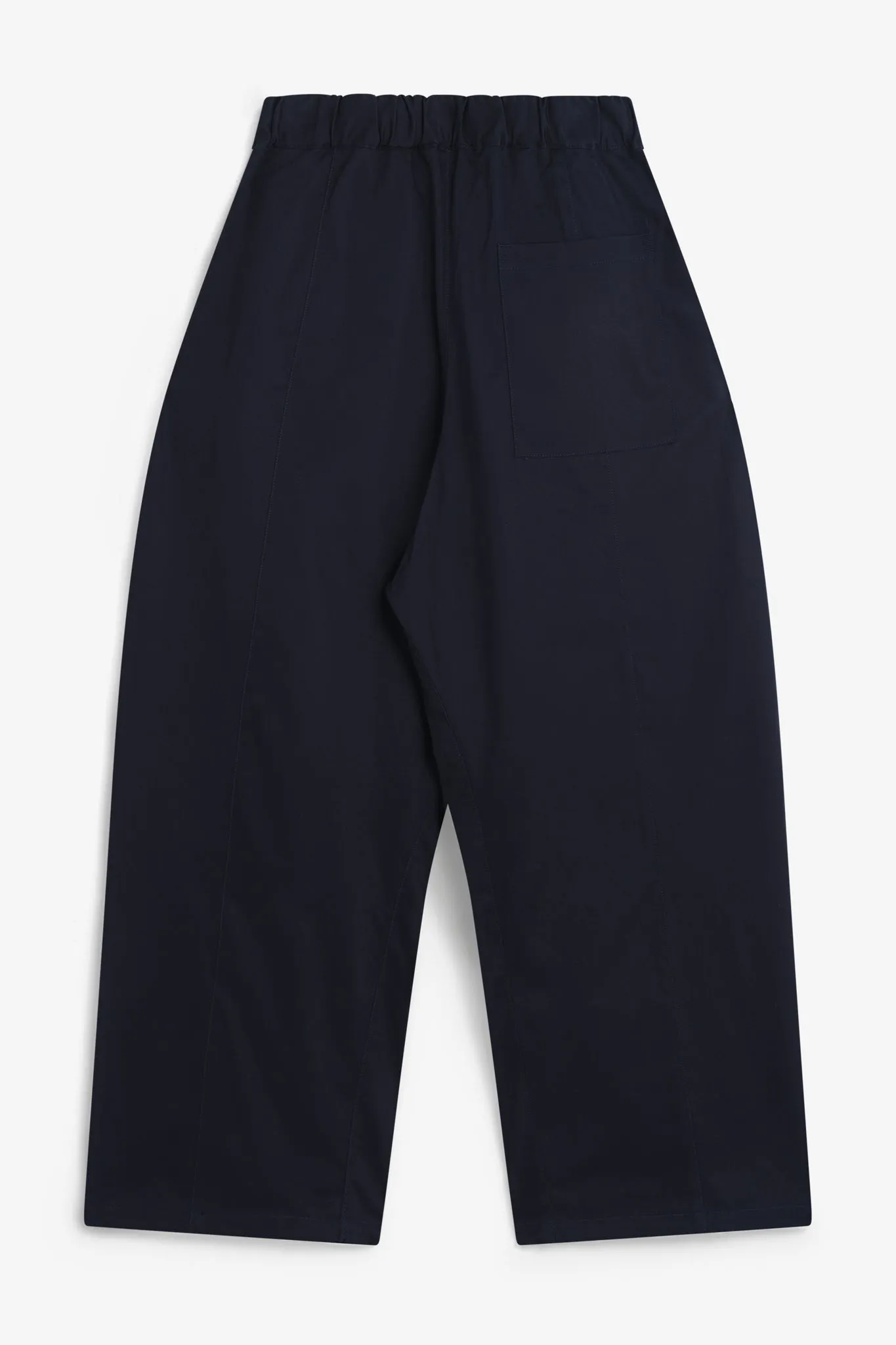 AW26 Box Pleat Trouser (Unisex) - Navy sold by Sage Nation product image thumbnail 3