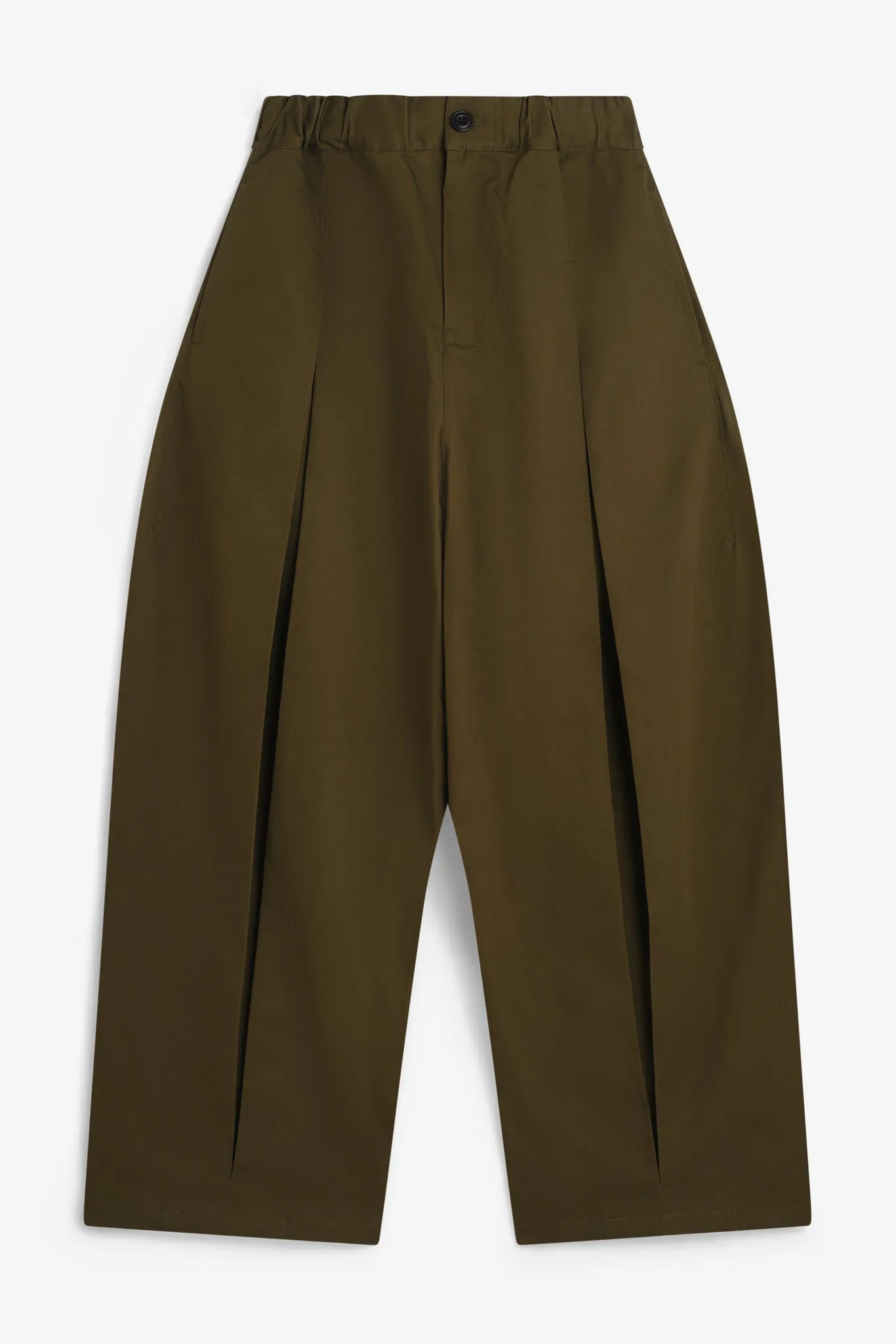 AW26 Box Pleat Trouser (Unisex) - Khaki Green sold by Sage Nation product image thumbnail 5
