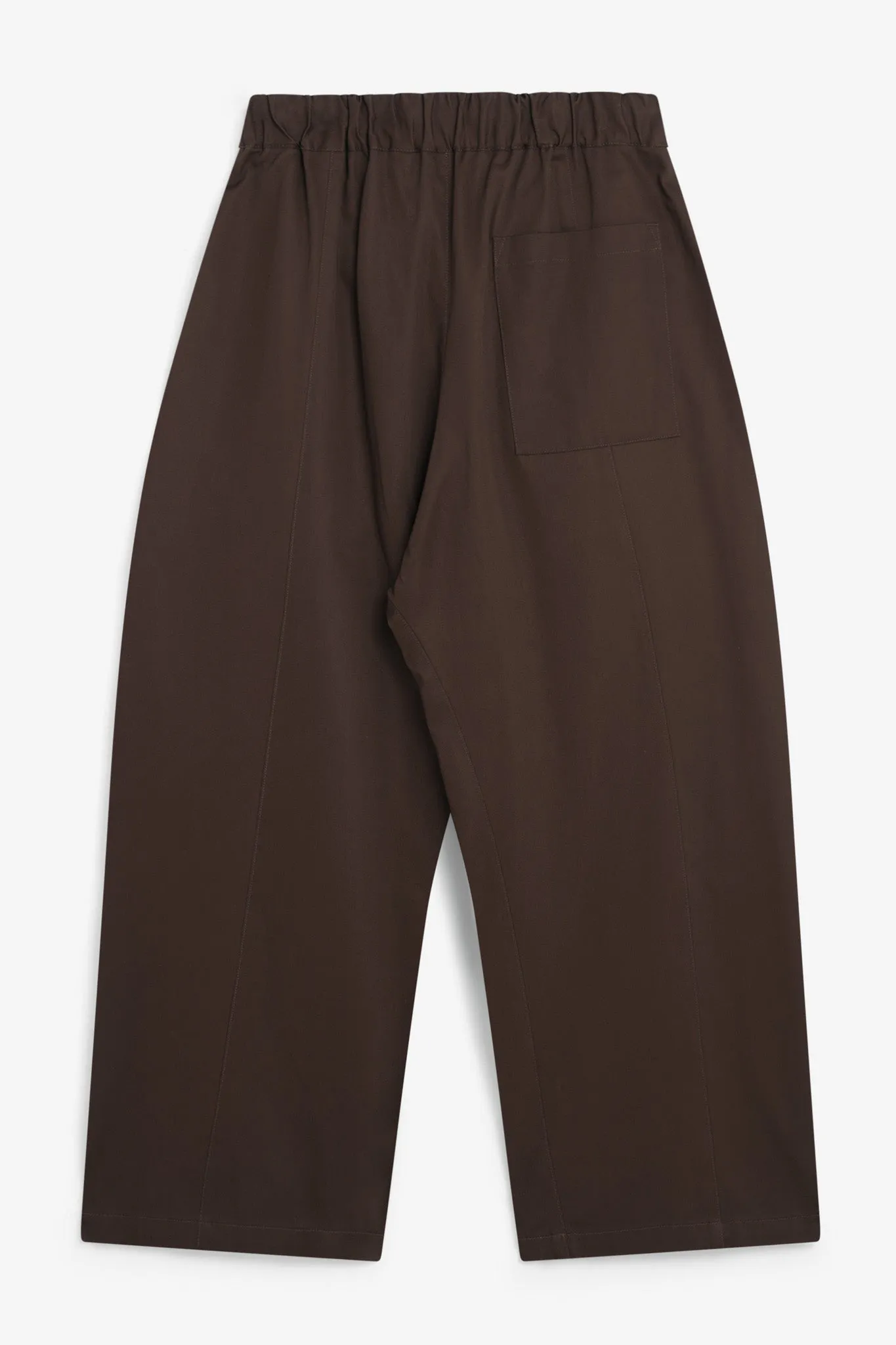 AW26 Box Pleat Trouser (Unisex) - Coffee Brown sold by Sage Nation product image thumbnail 3