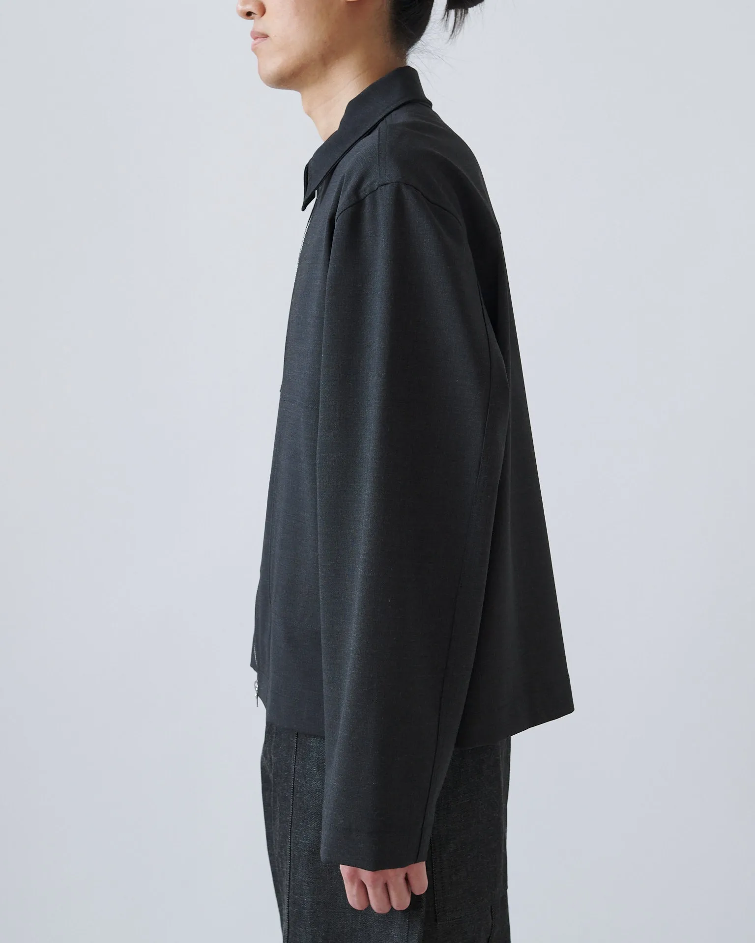 Petrol Jacket - Charcoal sold by Sage Nation product image thumbnail 4