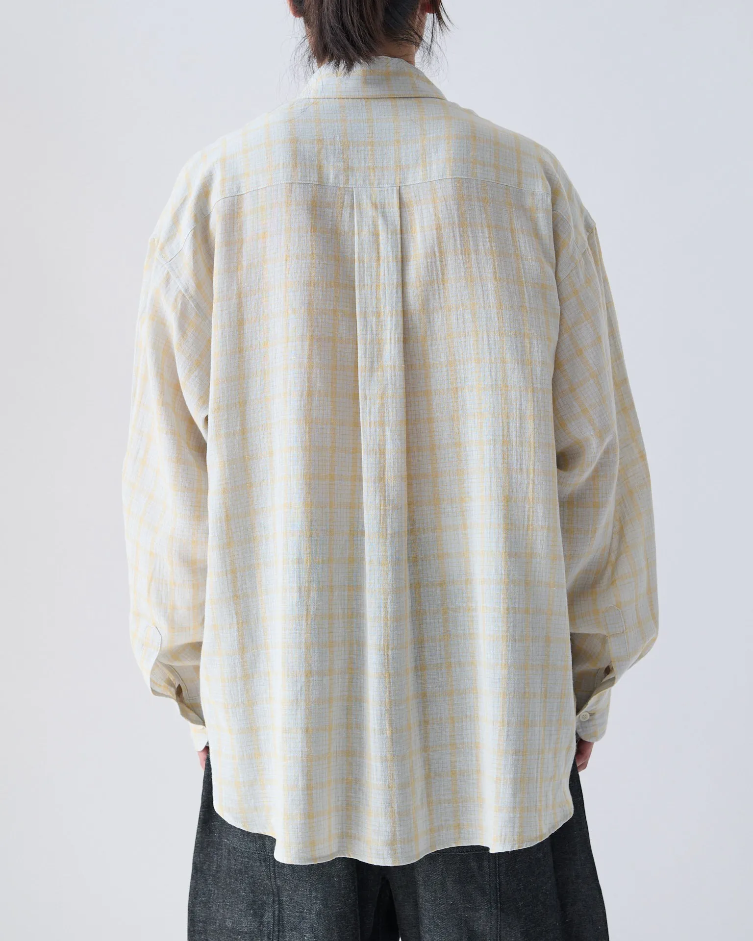 Chisholm Shirt - Powder Blue Check sold by Sage Nation product image thumbnail 5