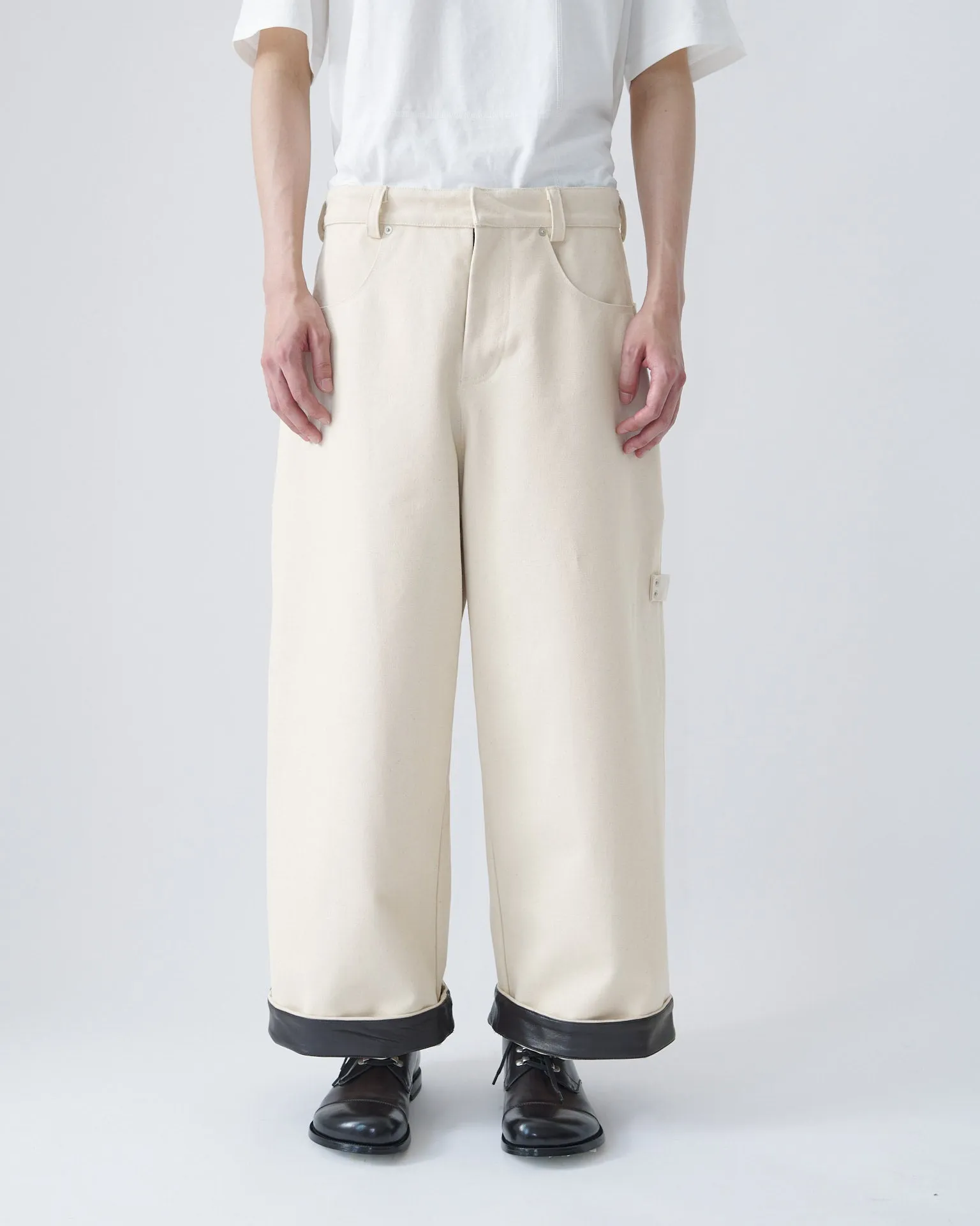 Painter Trouser - Ecru sold by Sage Nation product image thumbnail 5