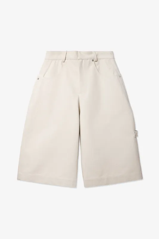 Painter Shorts - Ecru sold by Sage Nation