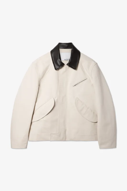 Painter Jacket - Ecru made by Sage Nation