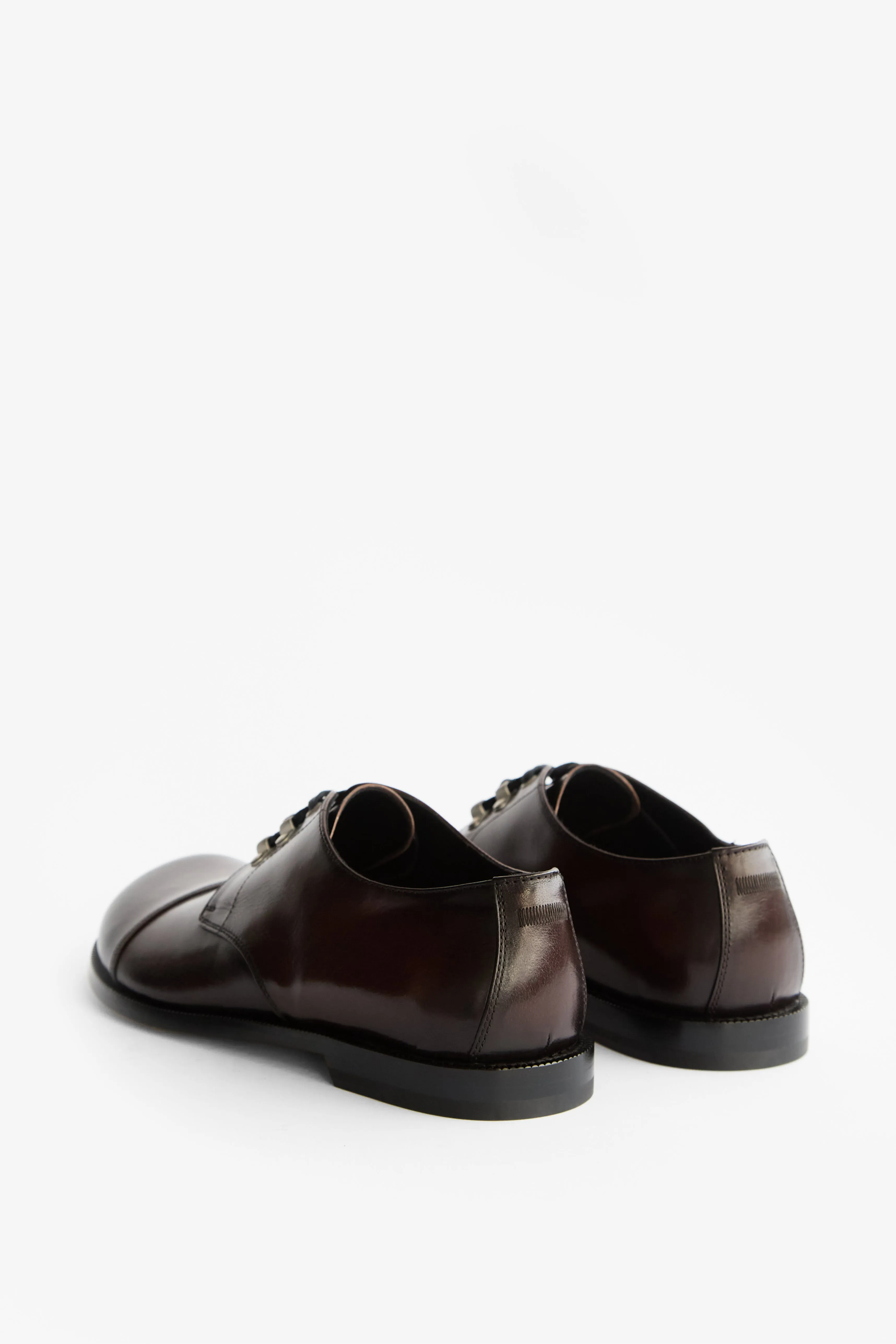 Gemstone 001, Leather Derby Shoes - Brown sold by Sage Nation product image thumbnail 3