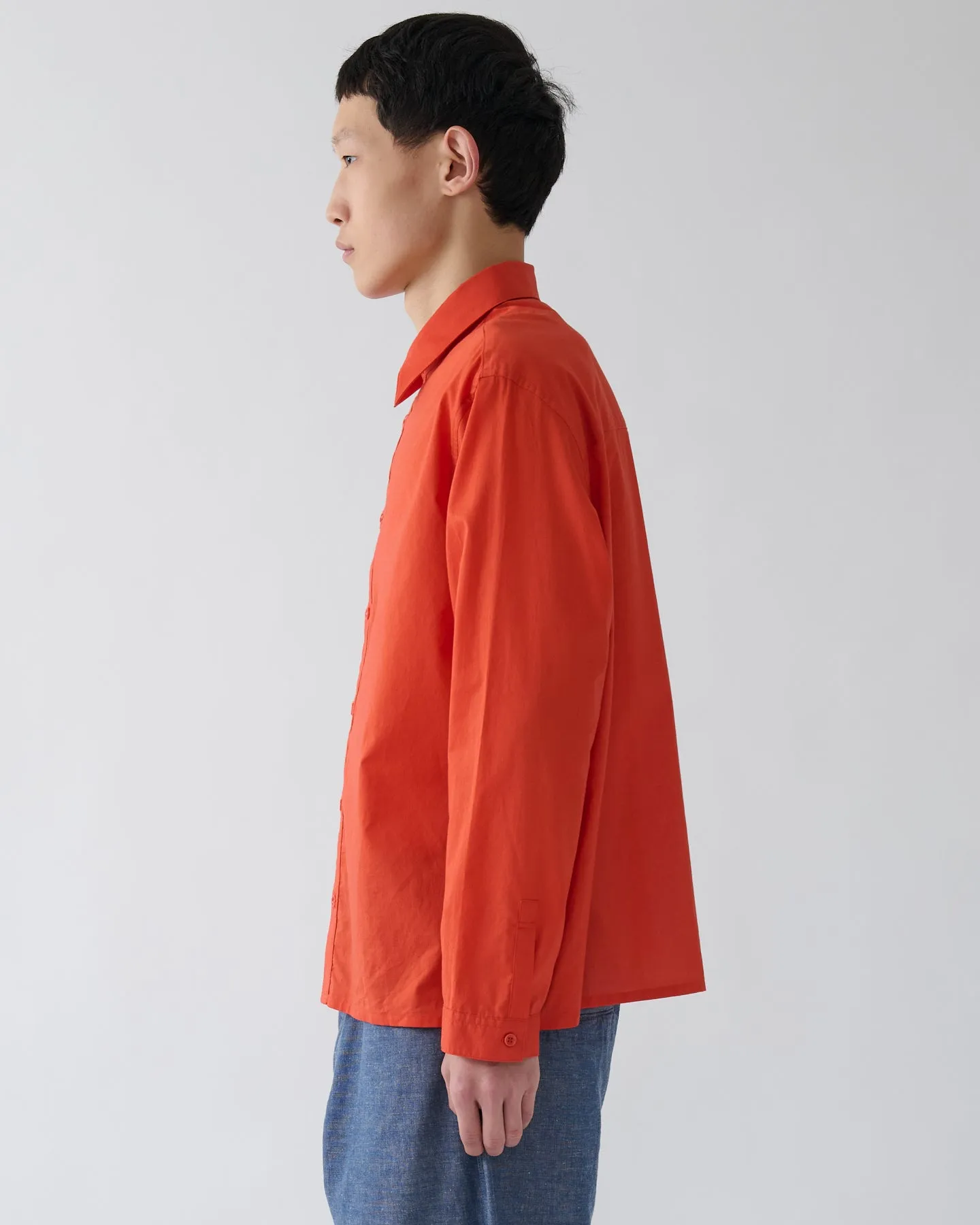 SS27 Strano Shirt - camelia red sold by Sage Nation product image thumbnail 2