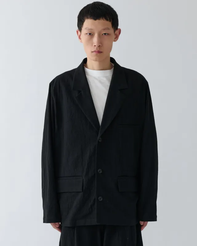 SS27 Osugi Blazer - Black made by Sage Nation