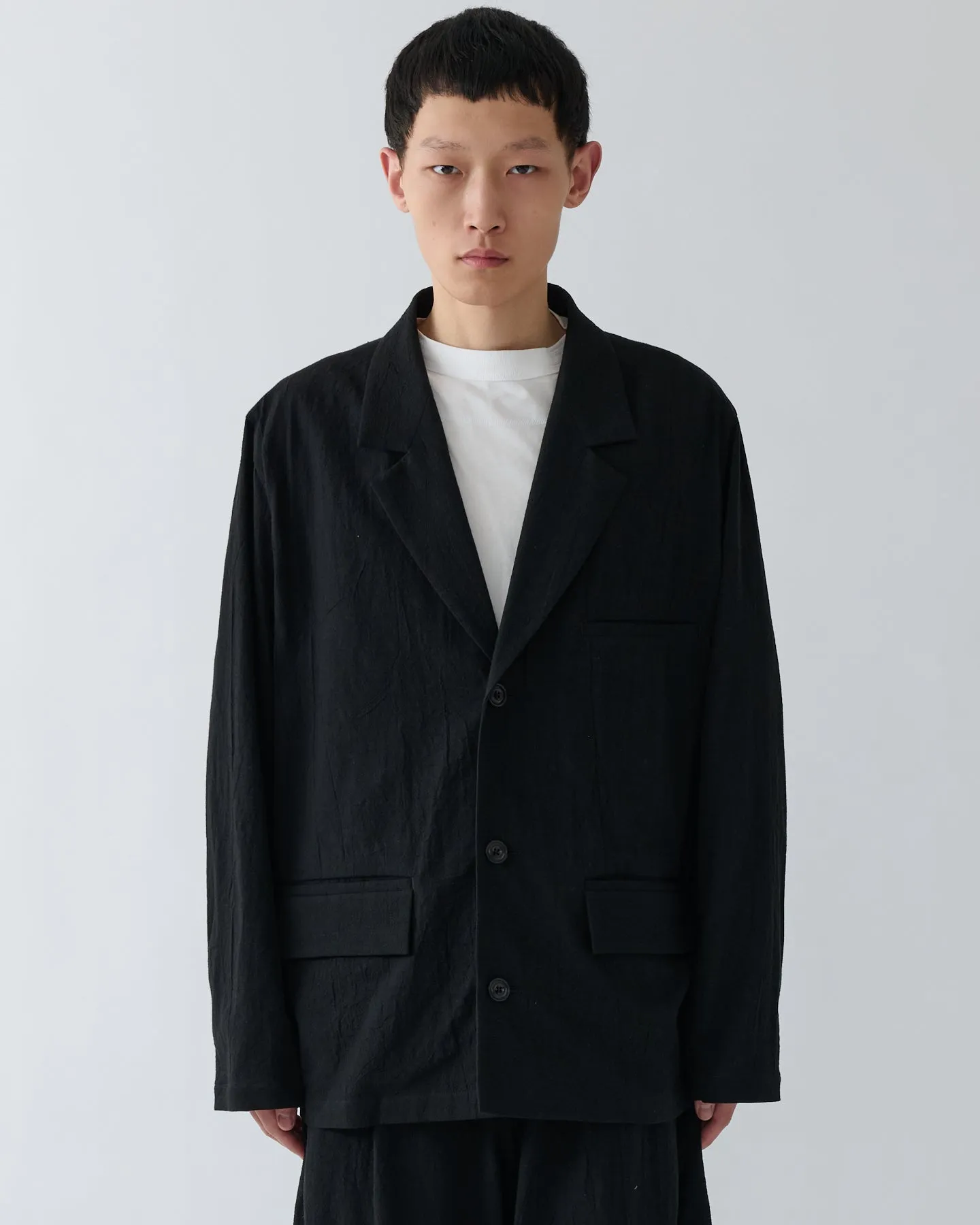 SS27 Osugi Blazer - Black sold by Sage Nation