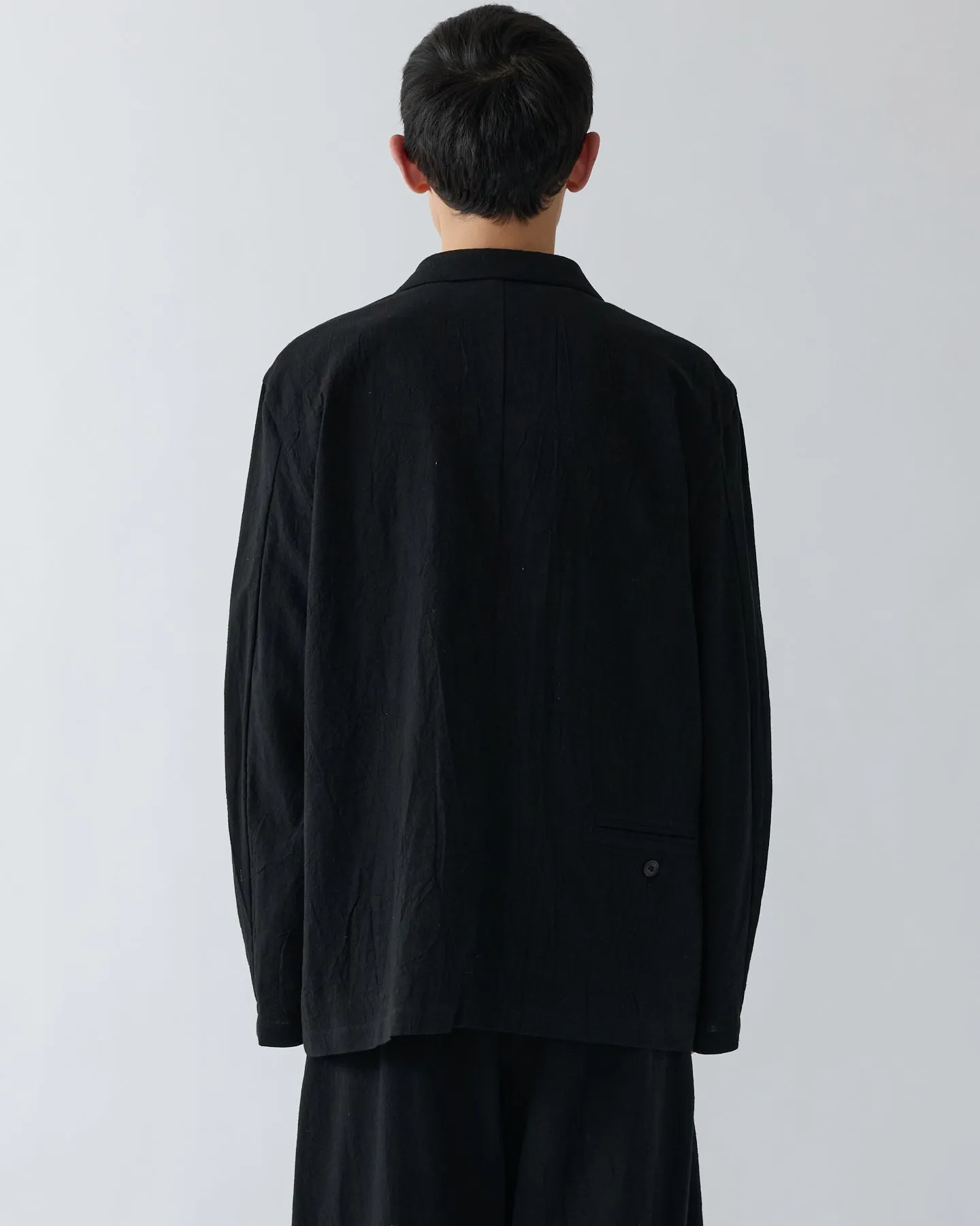 SS27 Osugi Blazer - Black sold by Sage Nation product image thumbnail 3