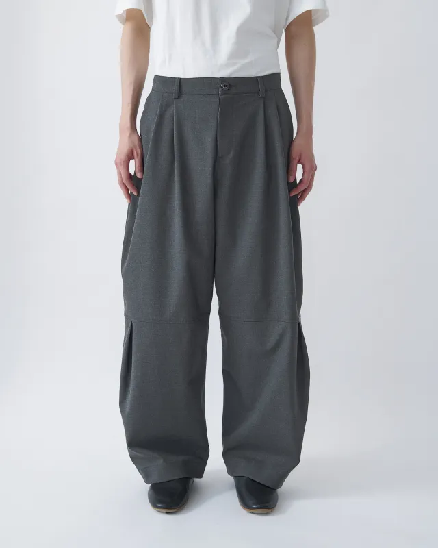 SS27 Zushi Trouser - Mid Grey made by Sage Nation
