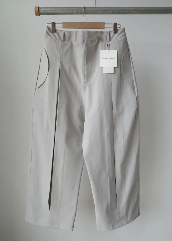 SS27 GW/SN Box Pleat Trouser - Dove made by Sage Nation