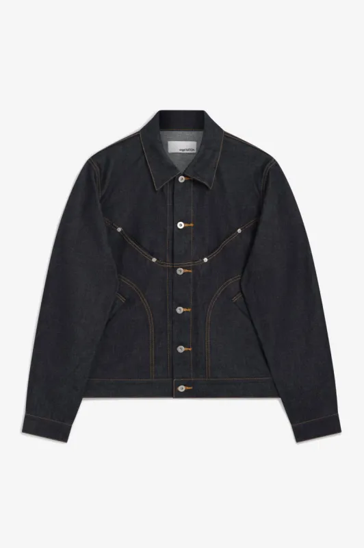 Denim Jiji Jacket - Raw Indigo sold by Sage Nation
