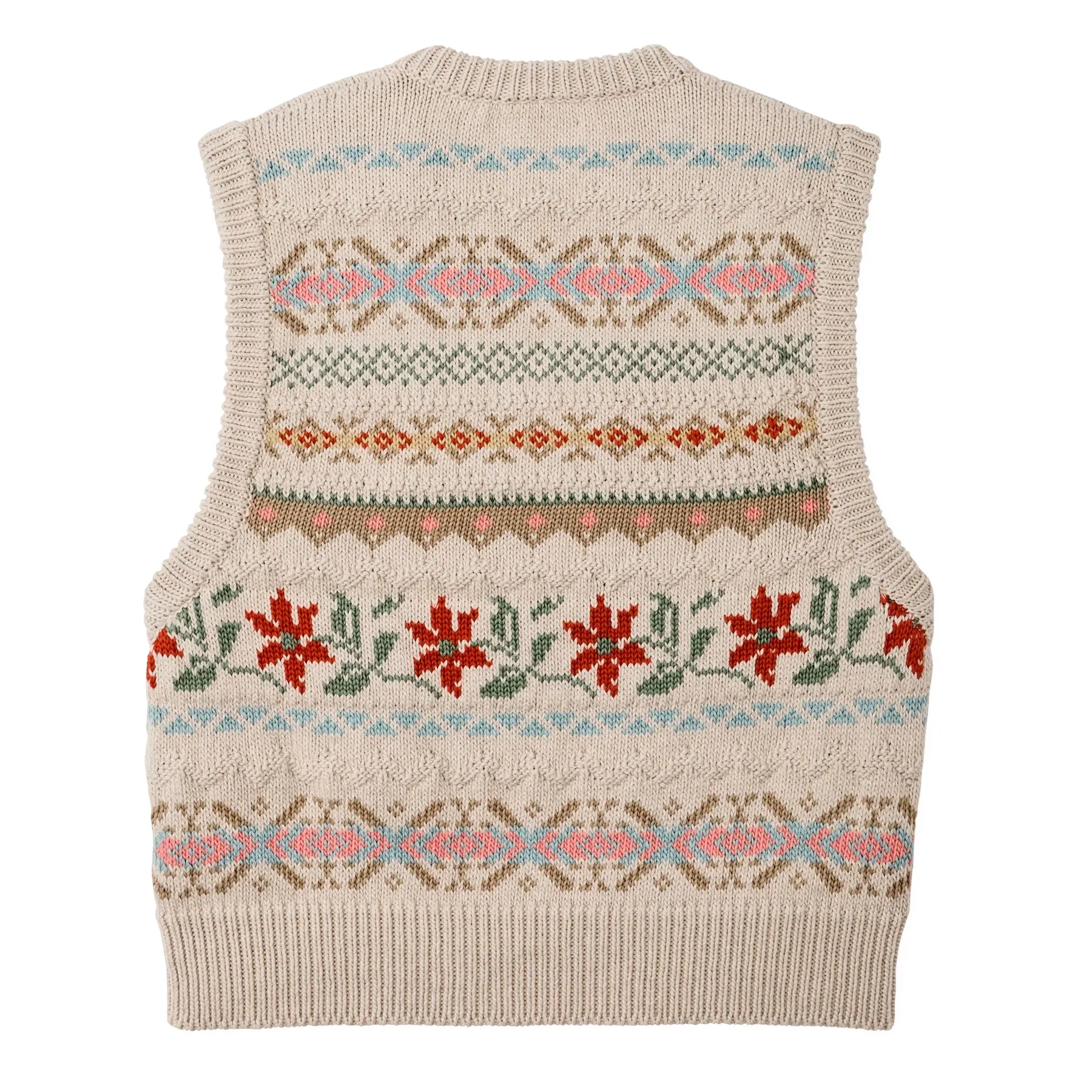 Filson Women's 3 GG Jacquard Fairisle Vest sold by Old Souls NY product image thumbnail 2