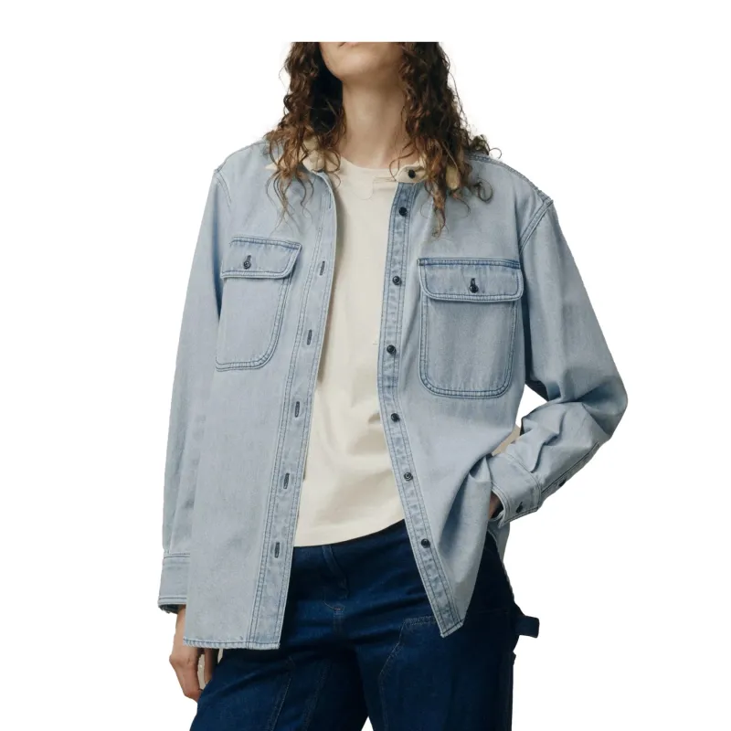 Filson Women's Denim Work Shirt made by Filson