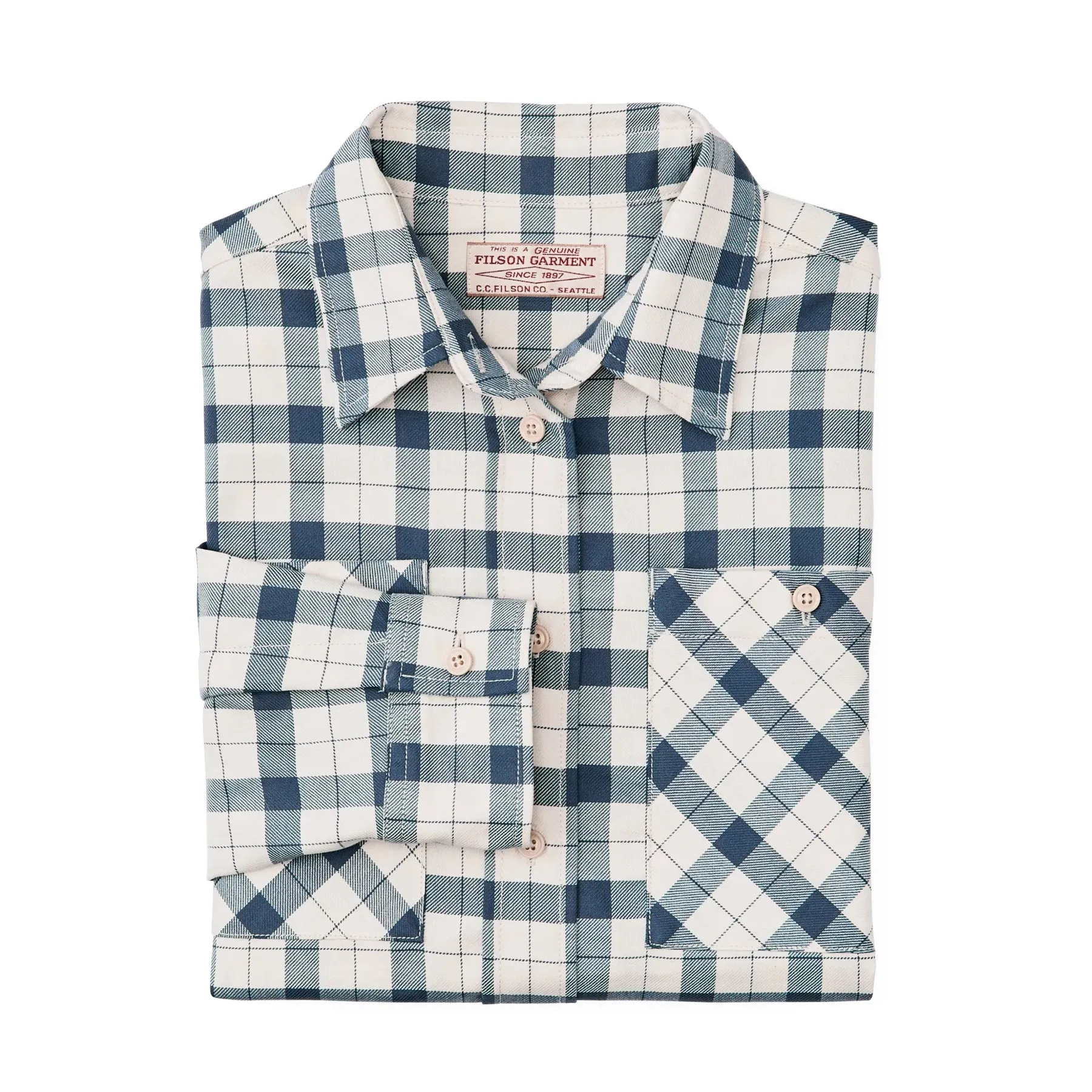 Filson Women's Lightweight Alaskan Guide Shirt sold by Old Souls NY product image thumbnail 5