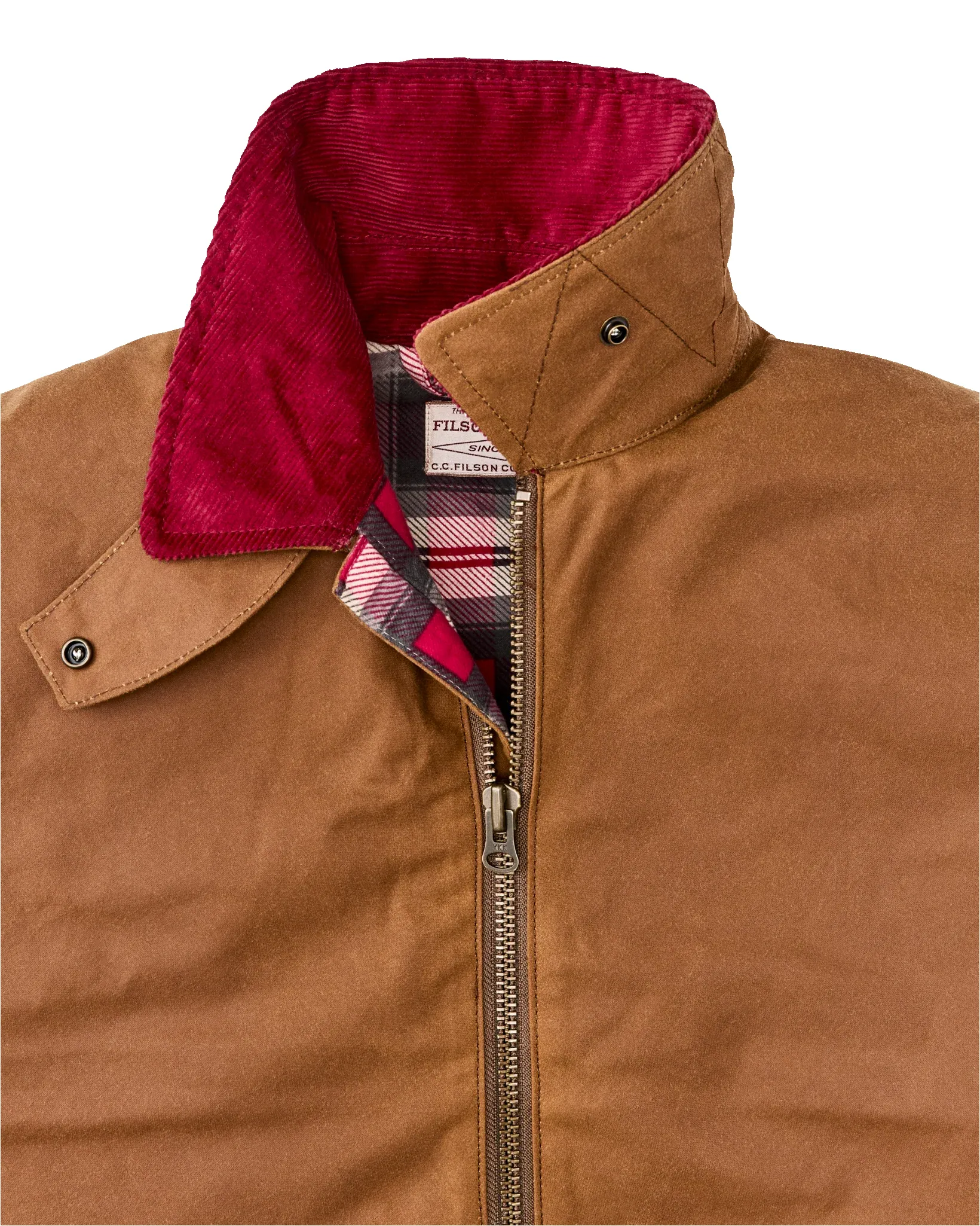 Filson Women's Shelter Cloth Work Jacket - Rugged Tan sold by Old Souls NY product image thumbnail 5