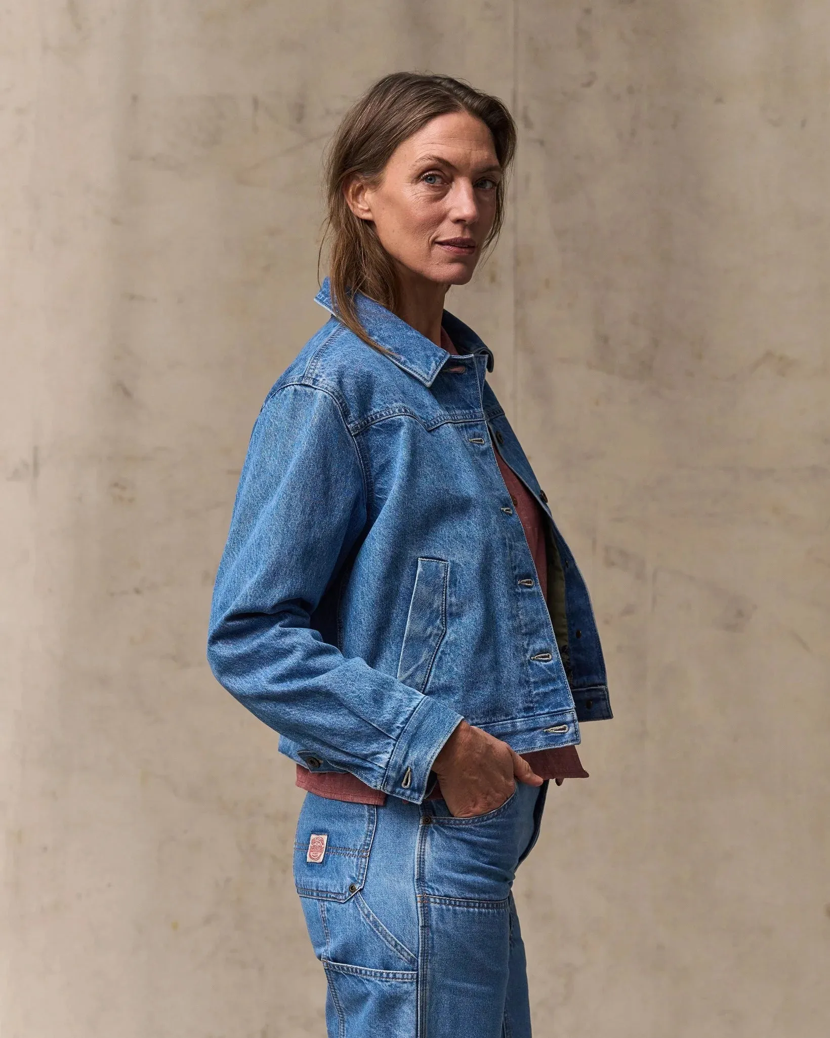 Filson Women's Western Denim Jacket sold by Old Souls NY product image thumbnail 4