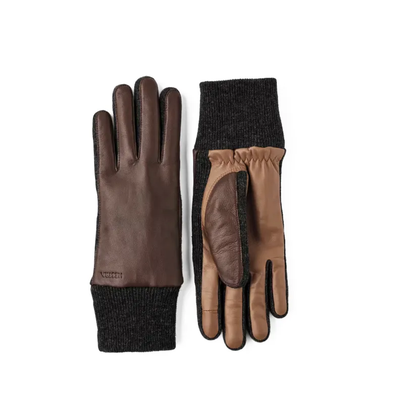 Hestra W's Jeanne Glove - Chestnut / Cork made by HESTRA