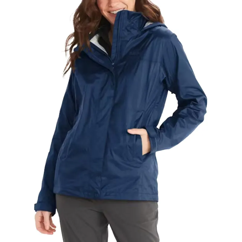 Marmot Women's PreCip Eco Jacket-  ARCTIC NAVY made by Marmot