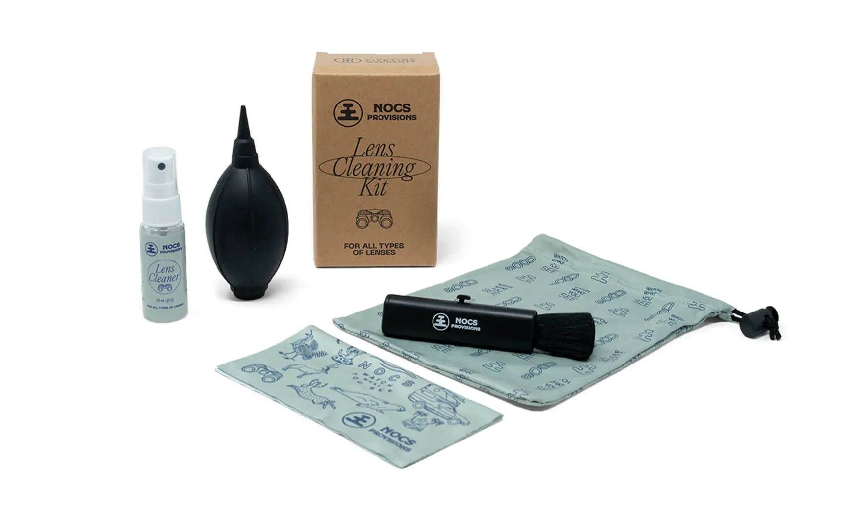 Nocs Provisions- Lens Cleaning Kit sold by Old Souls NY