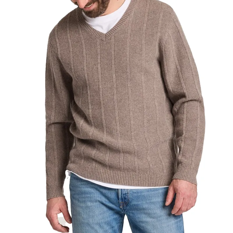 Pendleton M's Merino V Neck Sweater made by Pendleton