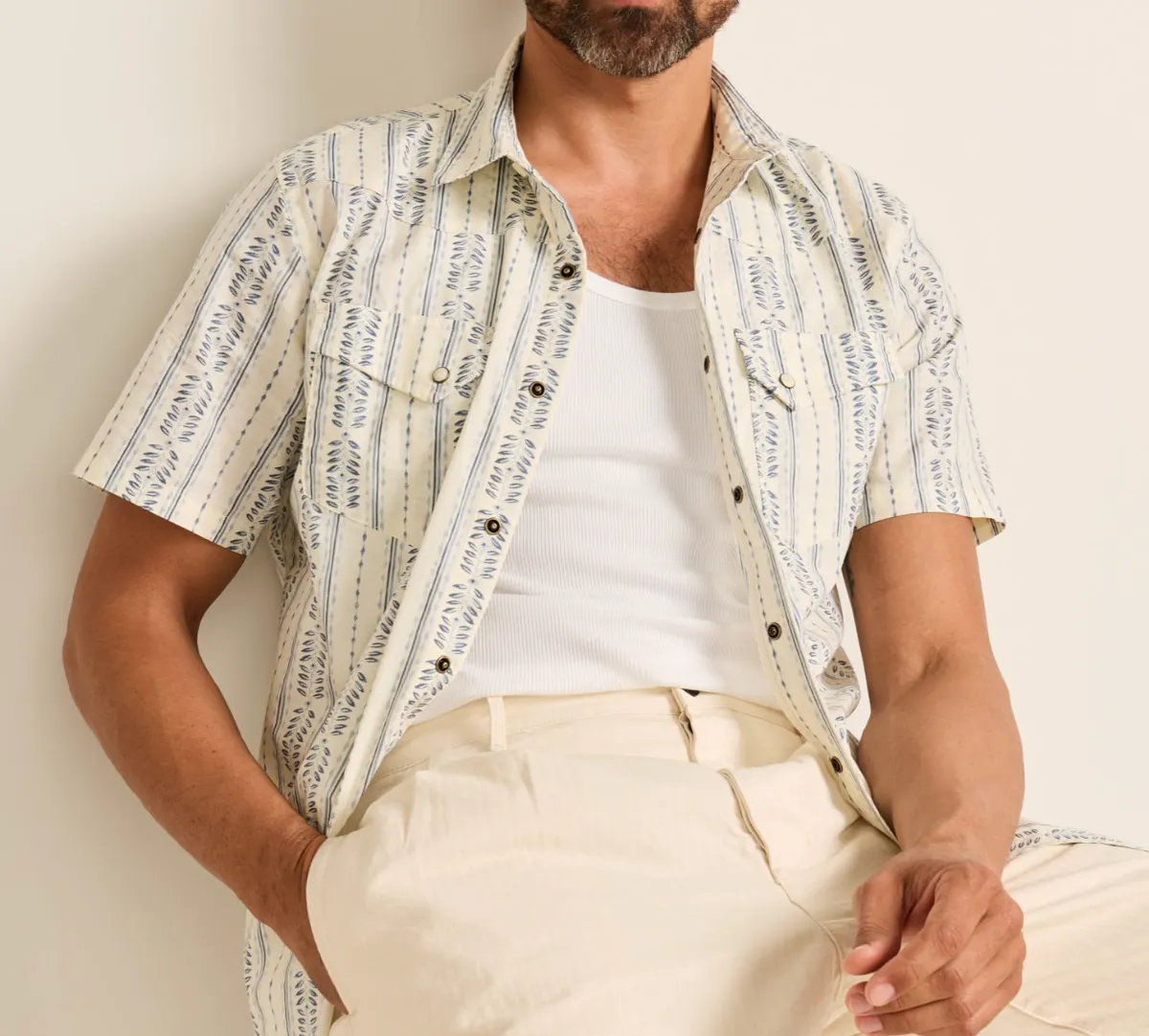 Pendleton MEN'S SHORT-SLEEVE LARAMIE SNAP-FRONT SHIRT sold by Old Souls NY product image thumbnail 2