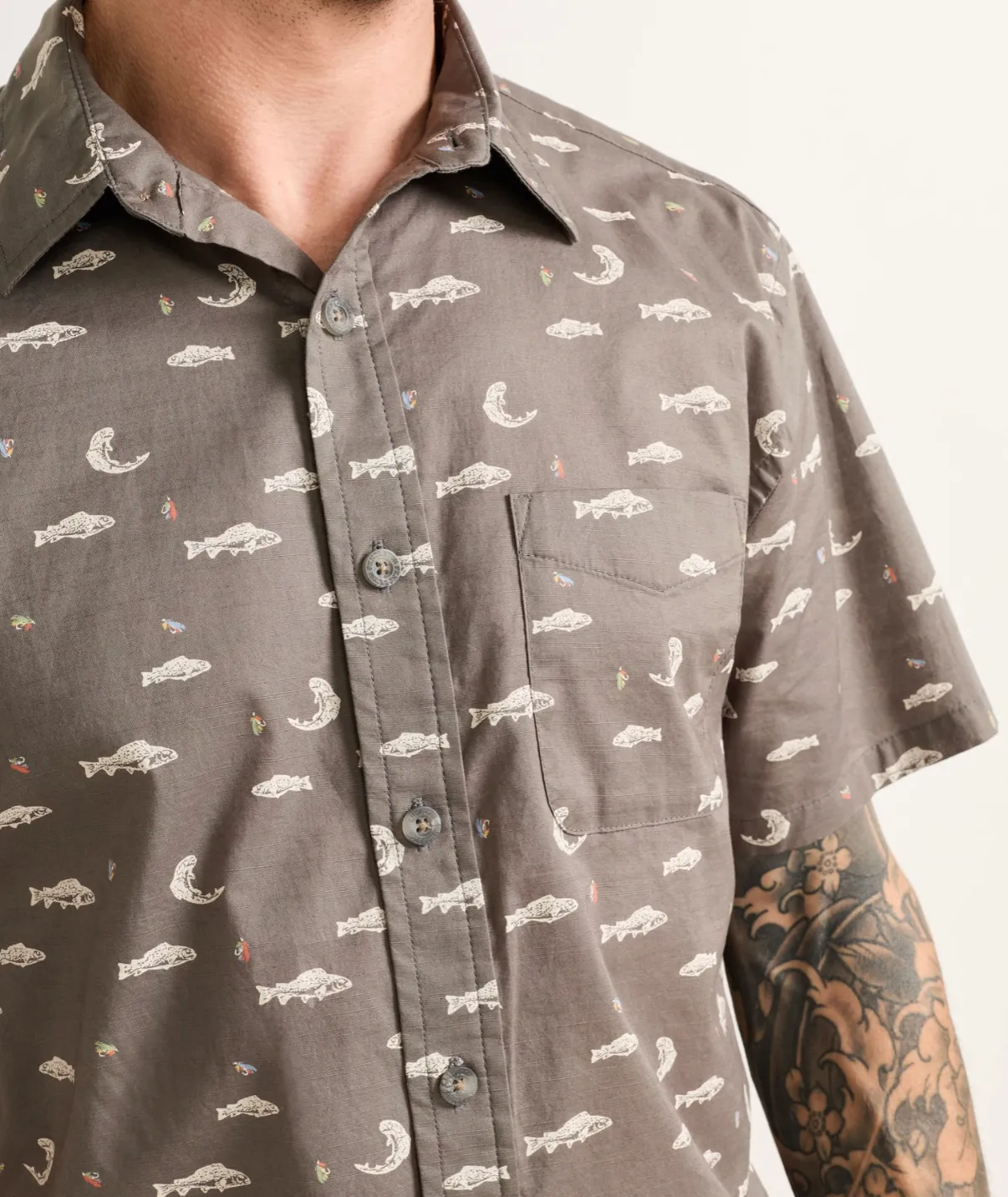 Pendleton MEN'S SHORT-SLEEVE SHORELINE COTTON SHIRT sold by Old Souls NY product image thumbnail 4