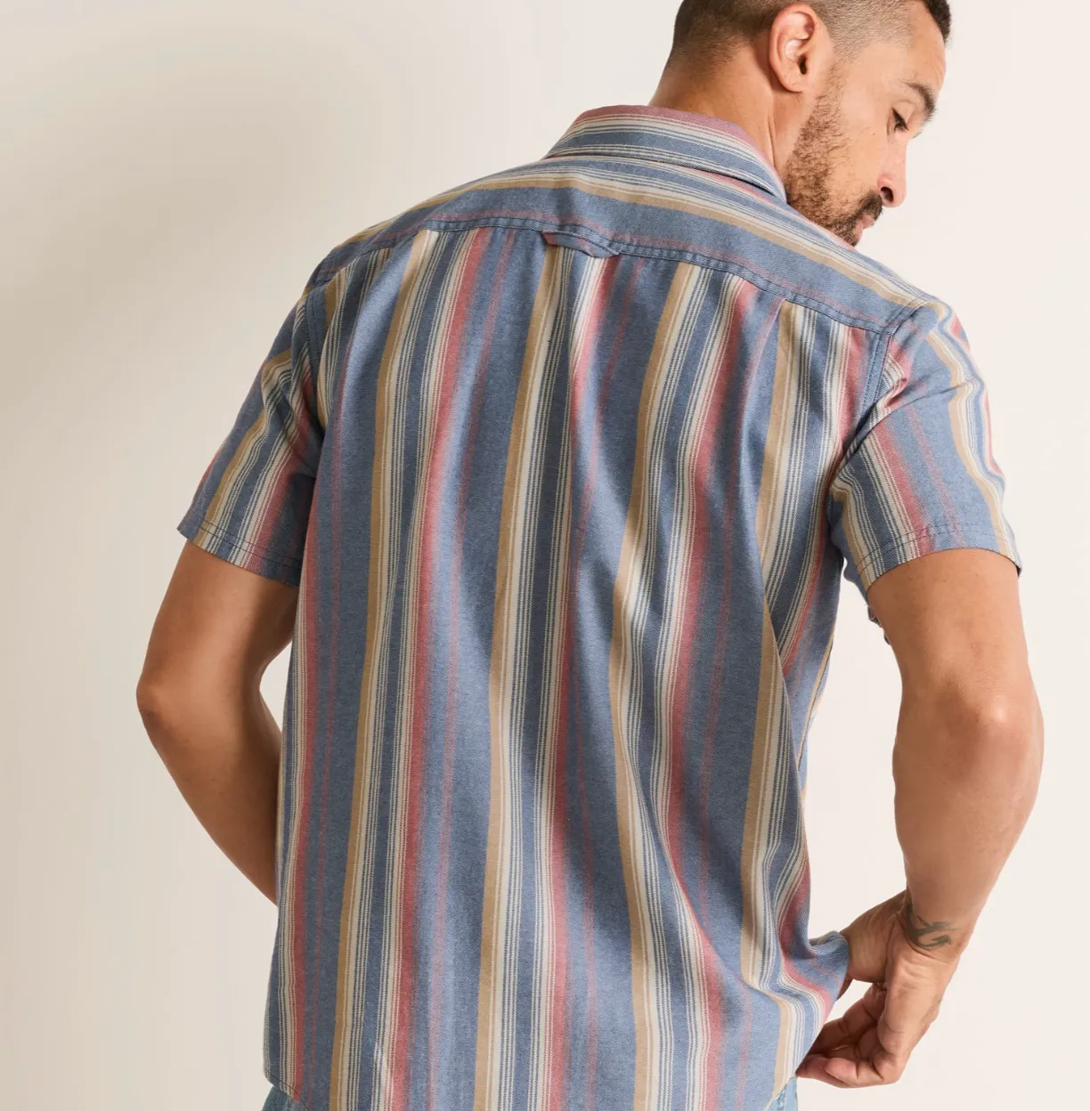 Pendleton MEN'S SHORT-SLEEVE STRIPE BAYSIDE SHIRT sold by Old Souls NY product image thumbnail 2