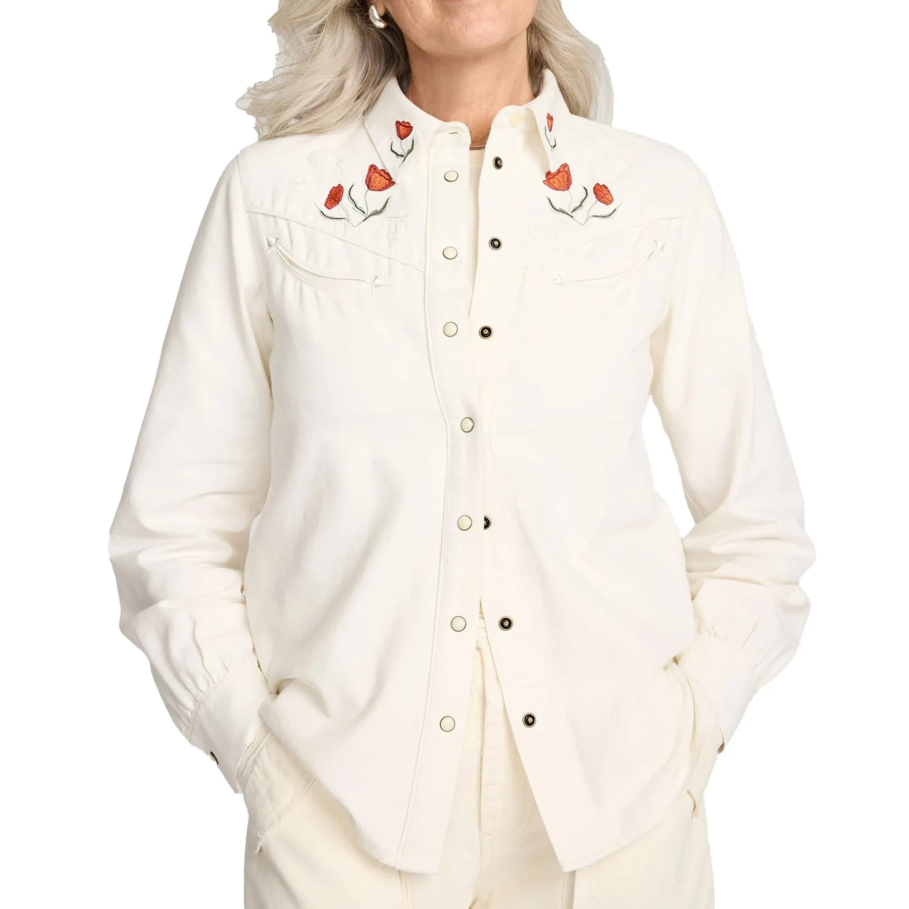 Pendleton Women's Embroidered Western Shirt sold by Old Souls NY