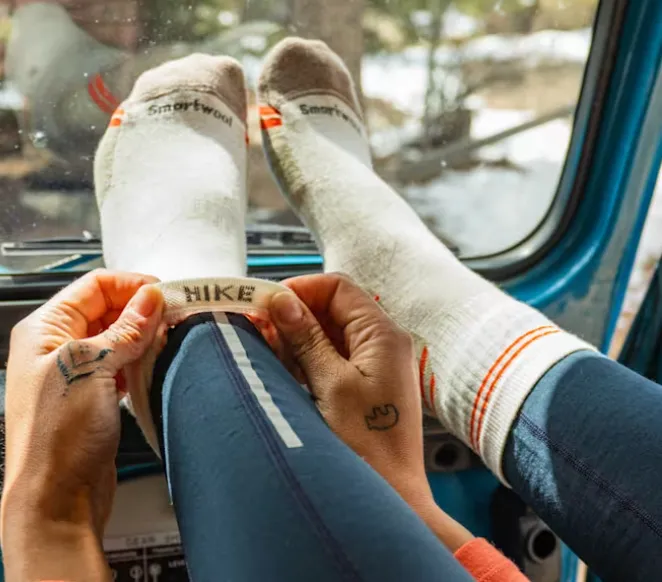 Smartwool W's Hike Targeted Cushion Mid Crew Socks sold by Old Souls NY product image thumbnail 2