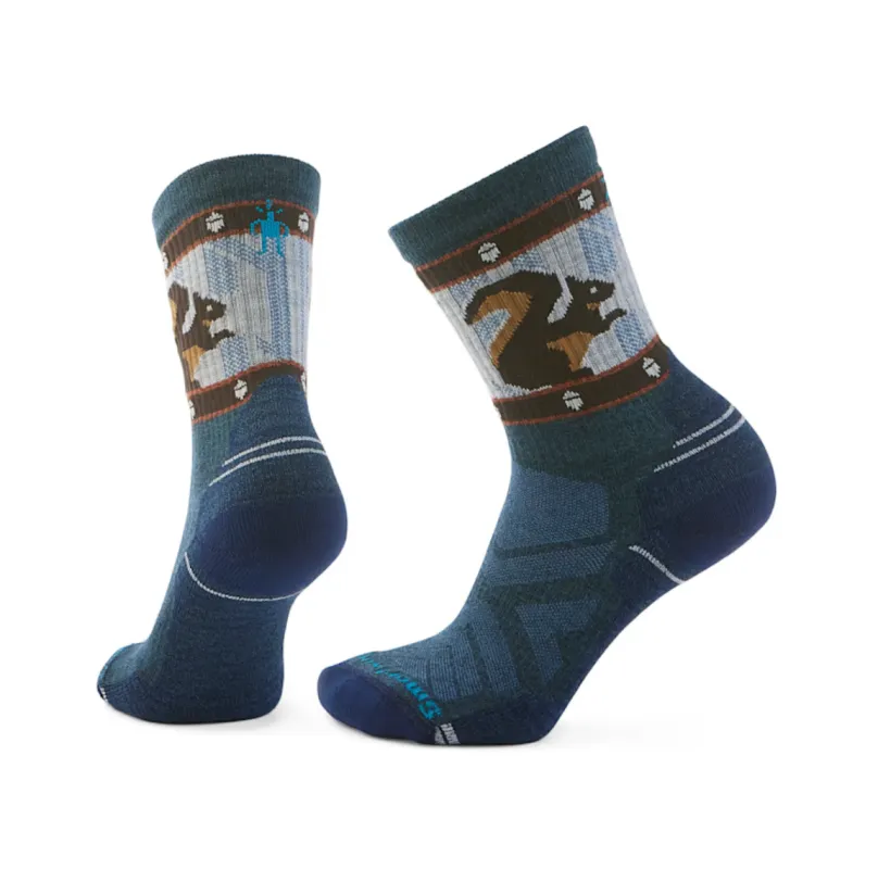 Smartwool Women's Hike Light Cushion Squirrely Crew Socks made by Smartwool