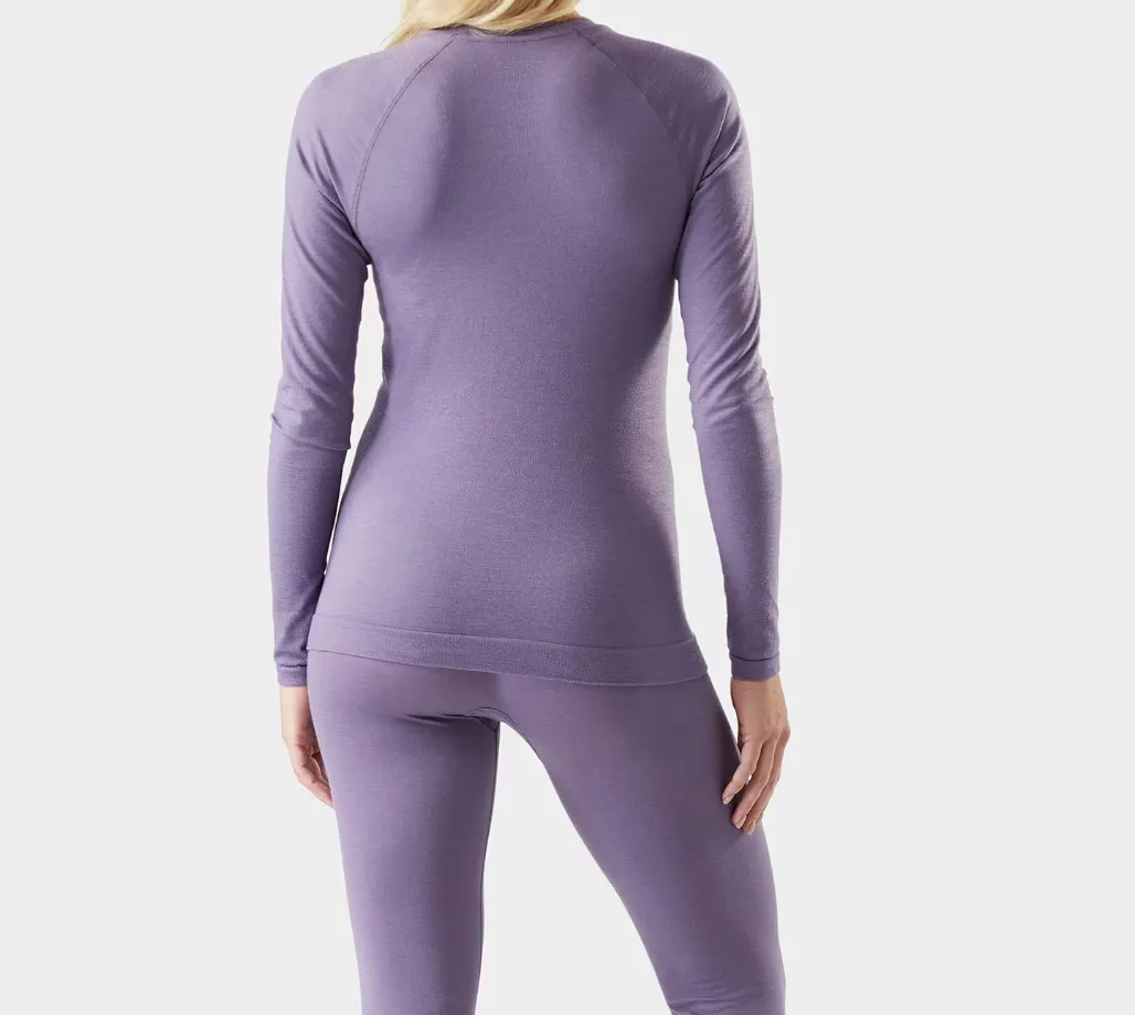Smartwool Women's Intraknit All-Season Merino Base Layer Crew sold by Old Souls NY product image thumbnail 3