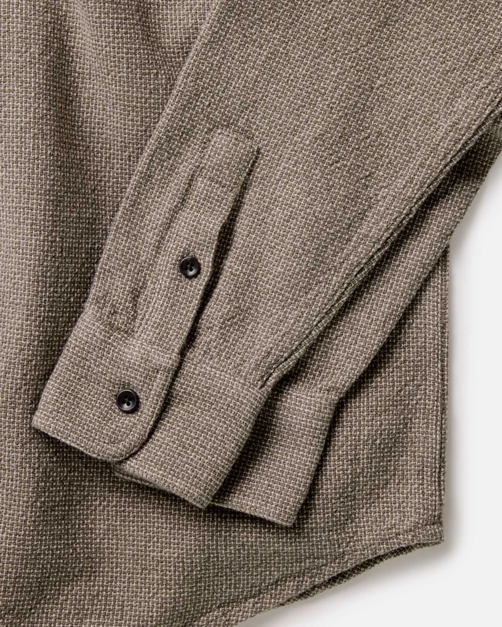 Taylor Stitch The Ledge Shirt Army Linen Twill sold by Old Souls NY product image thumbnail 4