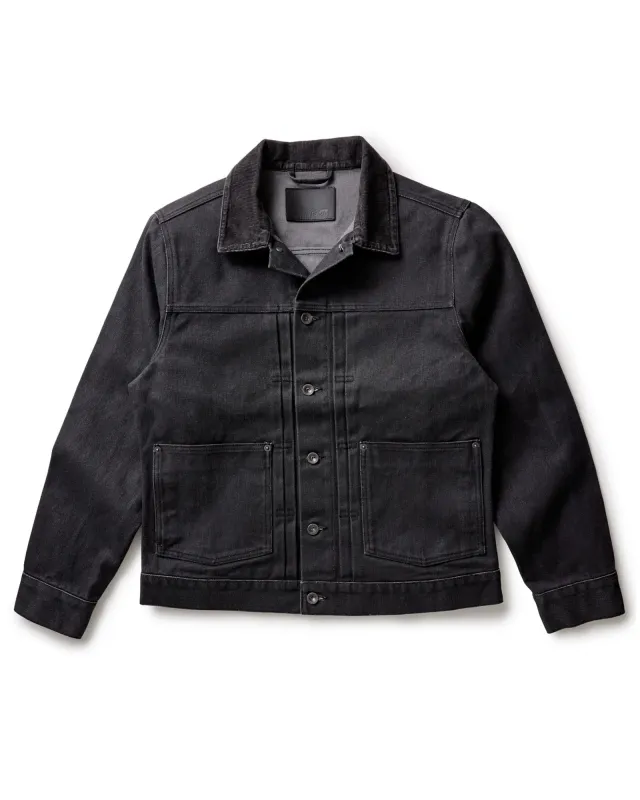 Taylor Stitch The Ryder Jacket in Coal Chipped Canvas made by Taylor Stitch