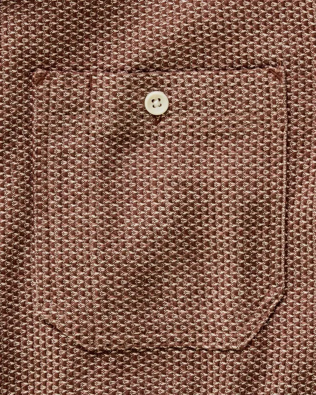 Taylor Stitch The Utility Shirt in Brick Sashiko sold by Old Souls NY product image thumbnail 5