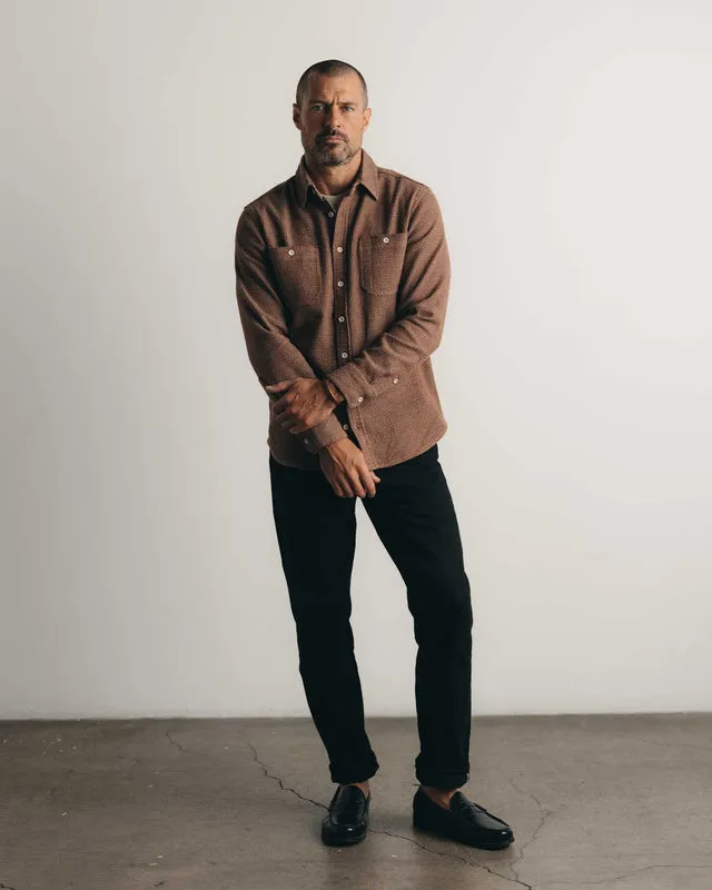 Taylor Stitch The Utility Shirt in Brick Sashiko sold by Old Souls NY product image thumbnail 3