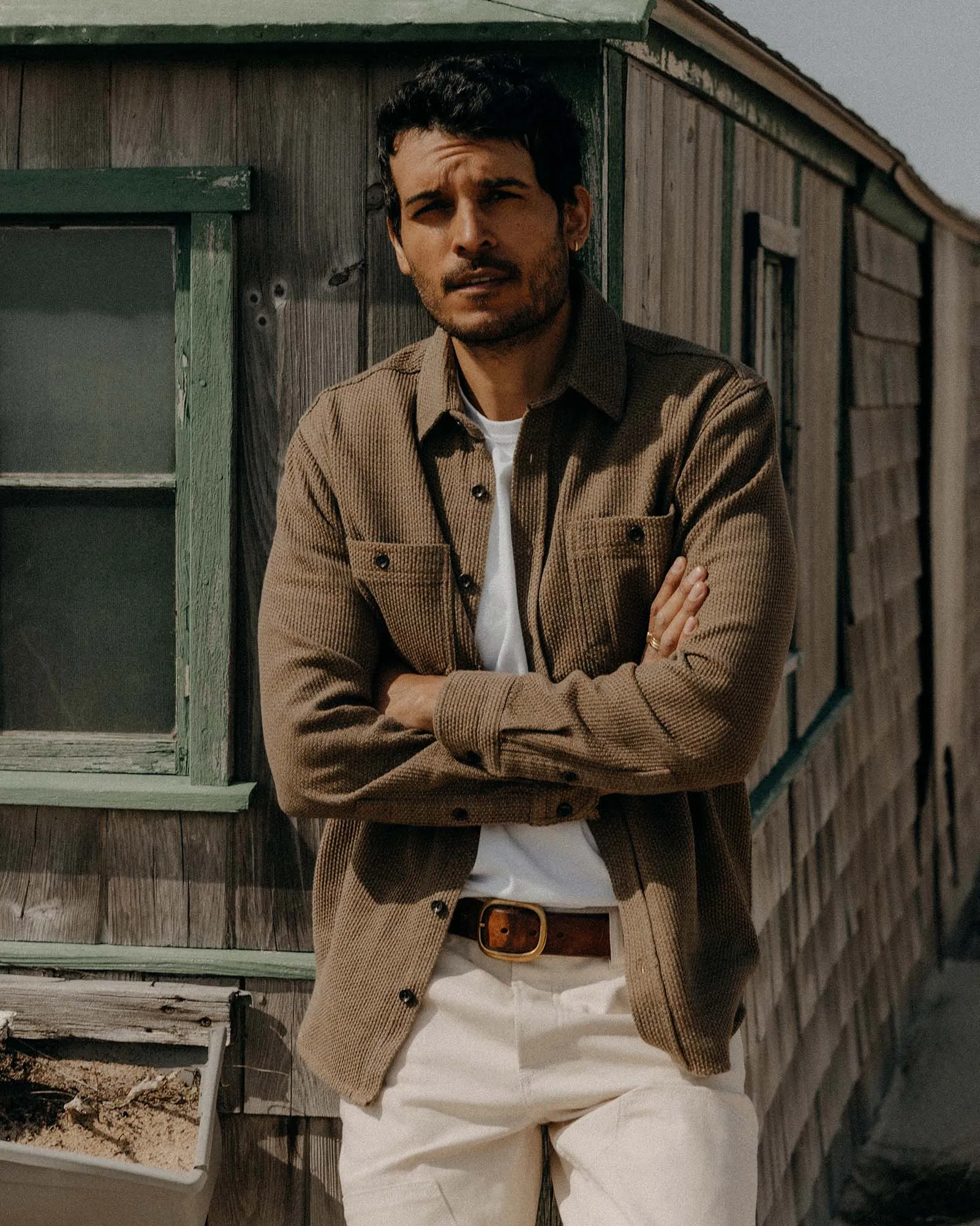 Taylor Stitch The Utility Shirt in Cypress Sashiko sold by Old Souls NY product image thumbnail 4