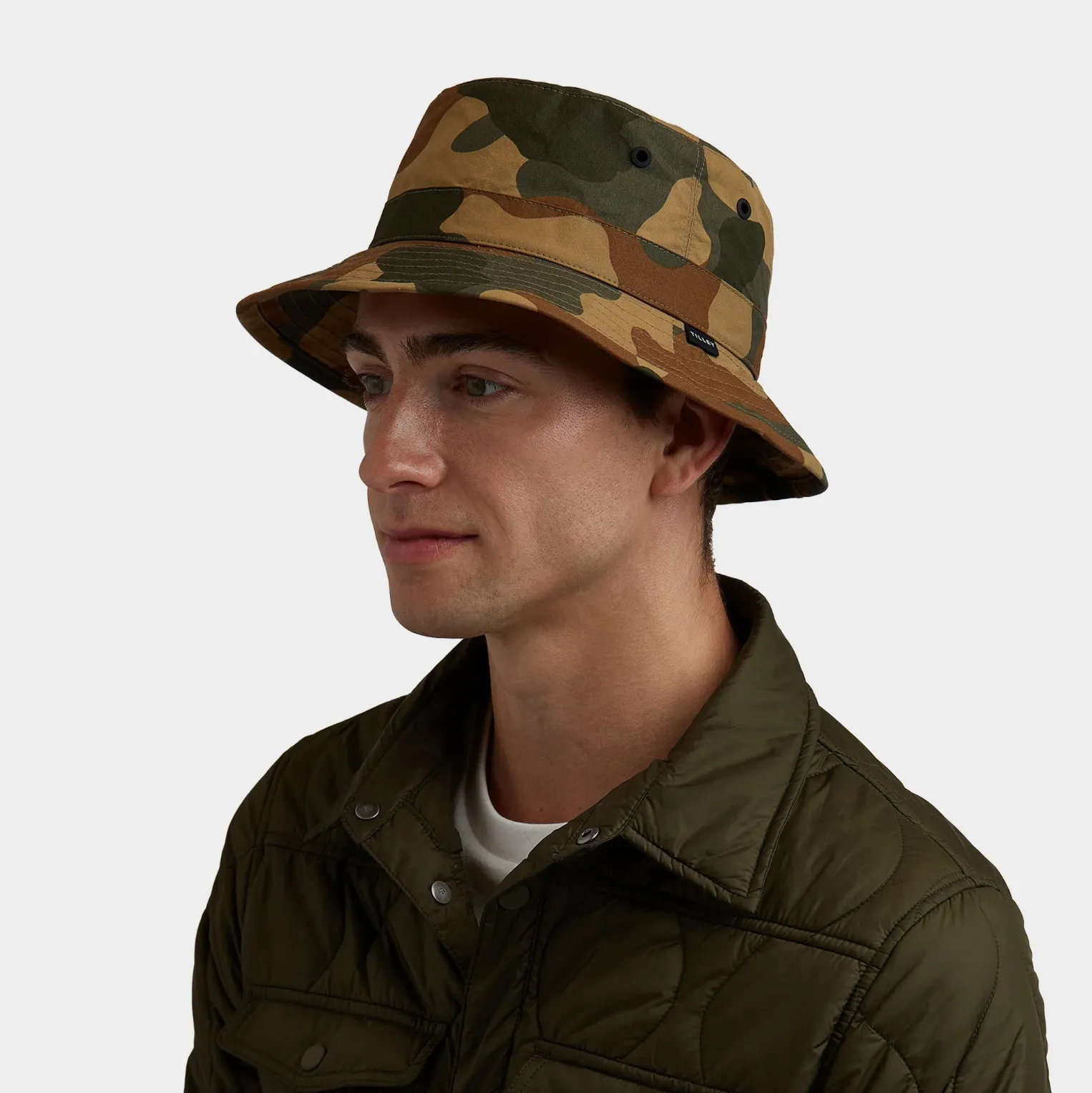 Tilley Waxed Camo Bucket Hat sold by Old Souls NY product image thumbnail 3