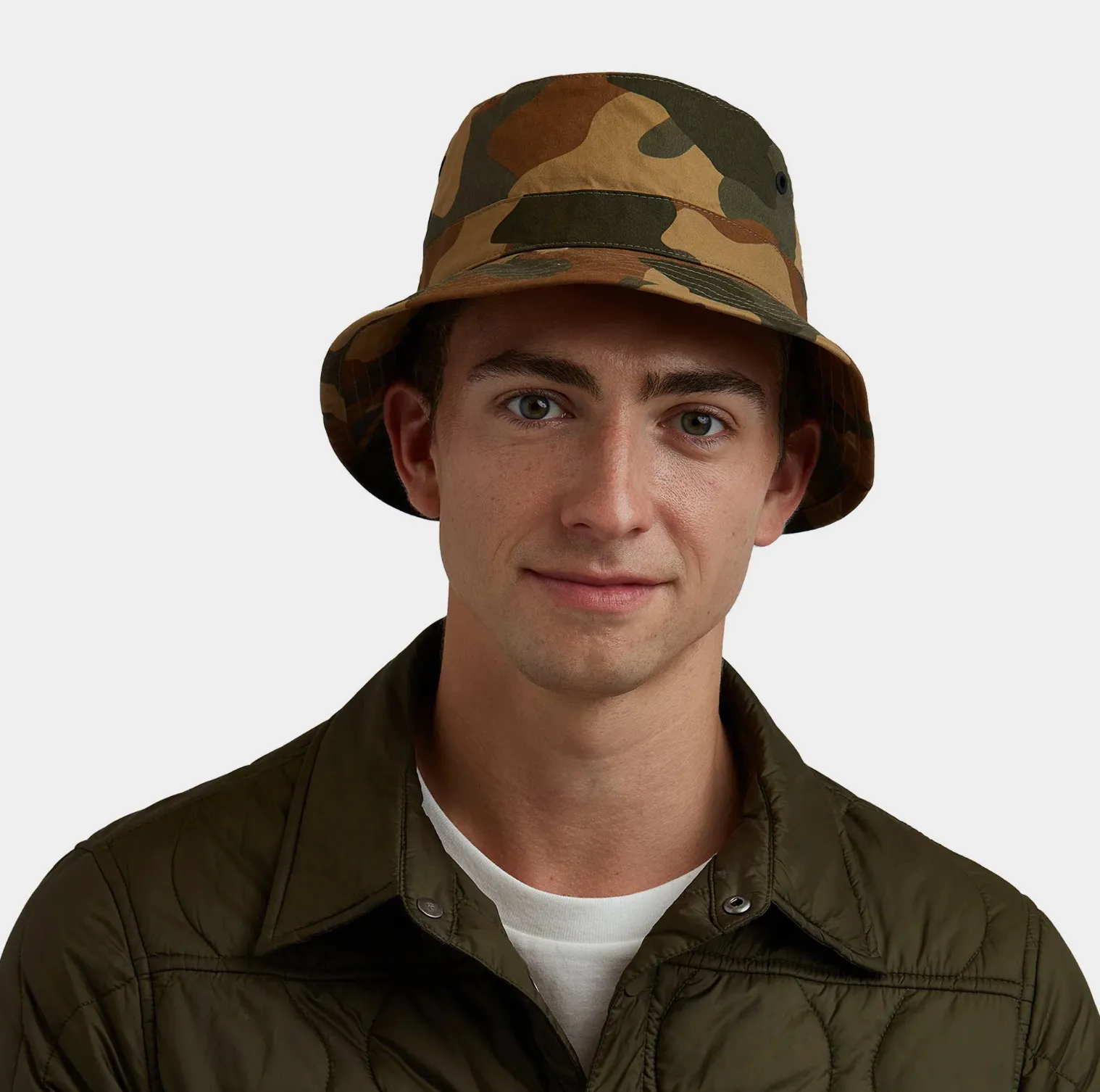 Tilley Waxed Camo Bucket Hat sold by Old Souls NY product image thumbnail 2