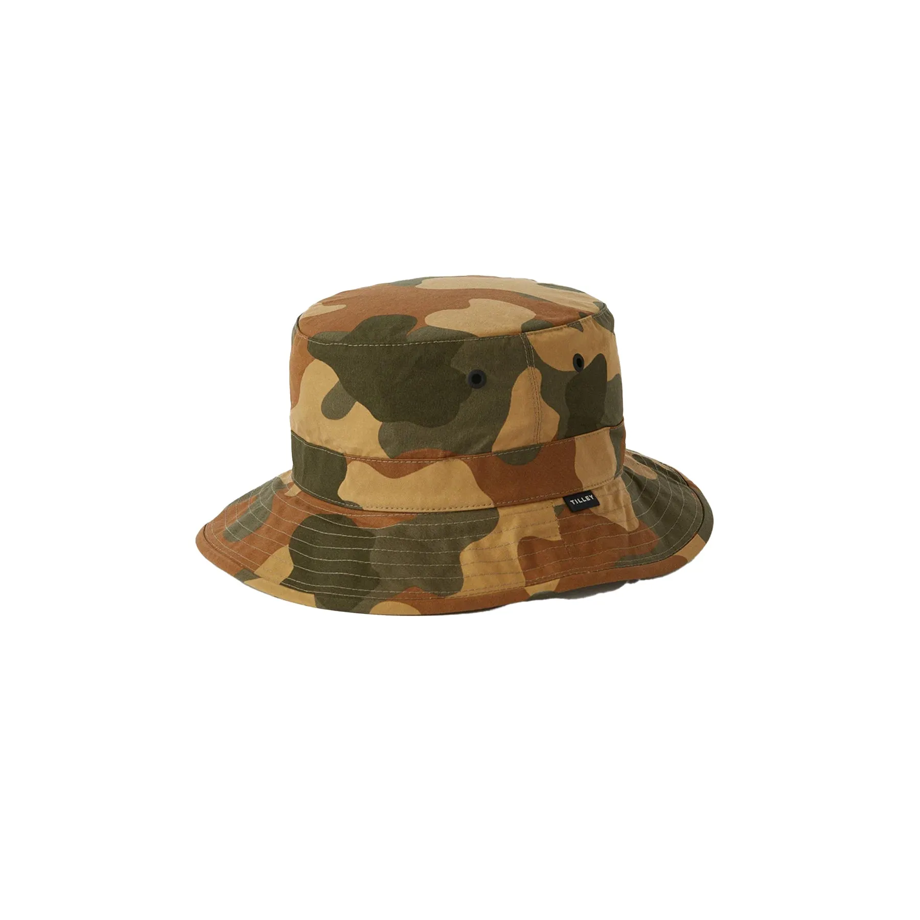 Tilley Waxed Camo Bucket Hat sold by Old Souls NY