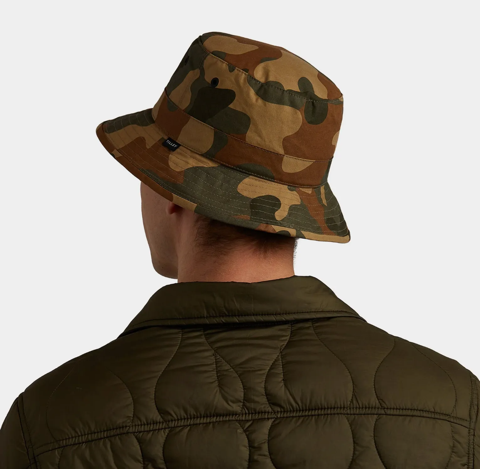 Tilley Waxed Camo Bucket Hat sold by Old Souls NY product image thumbnail 4