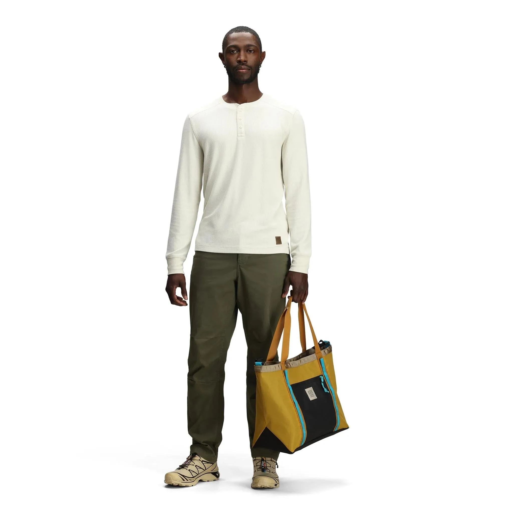 Topo Designs M's Global Waffle Henley sold by Old Souls NY product image thumbnail 3