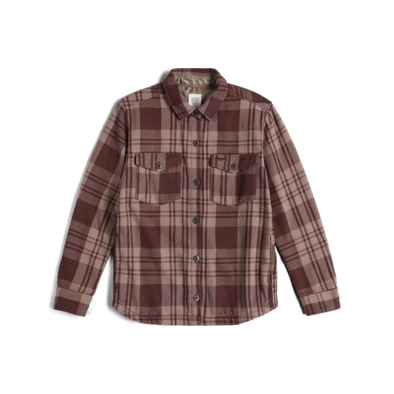 Topo Designs W's Onlooker Twill Shirt Jacket made by TOPO DESIGNS