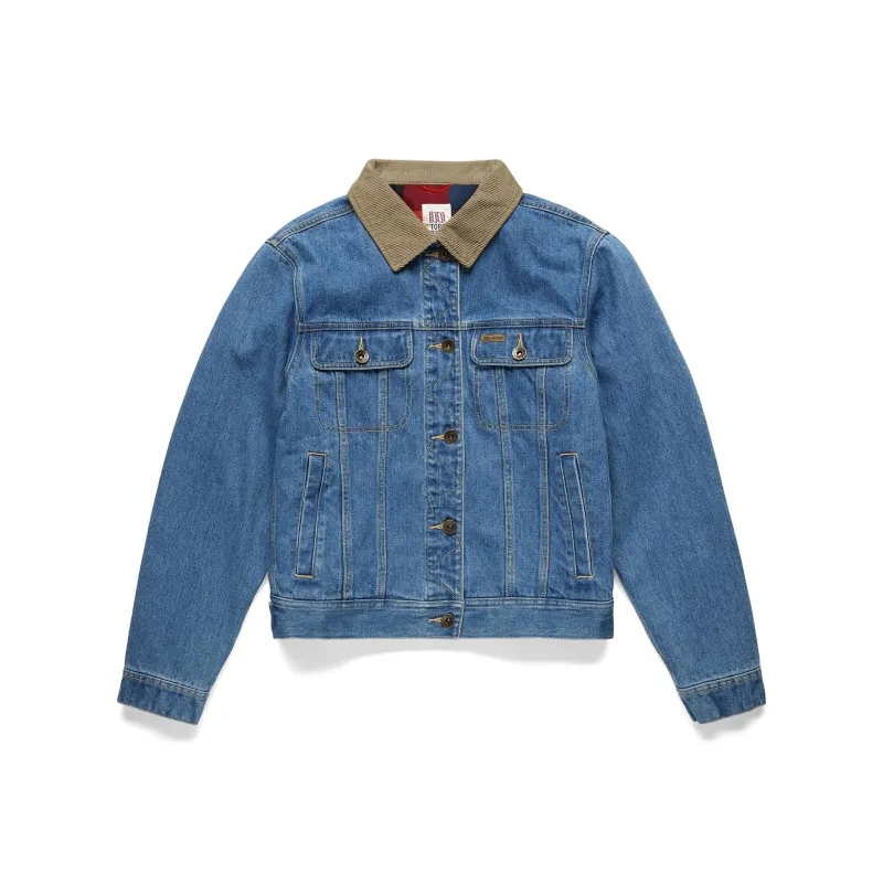 Topo Designs W's Sightseer Jean Jacket made by TOPO DESIGNS