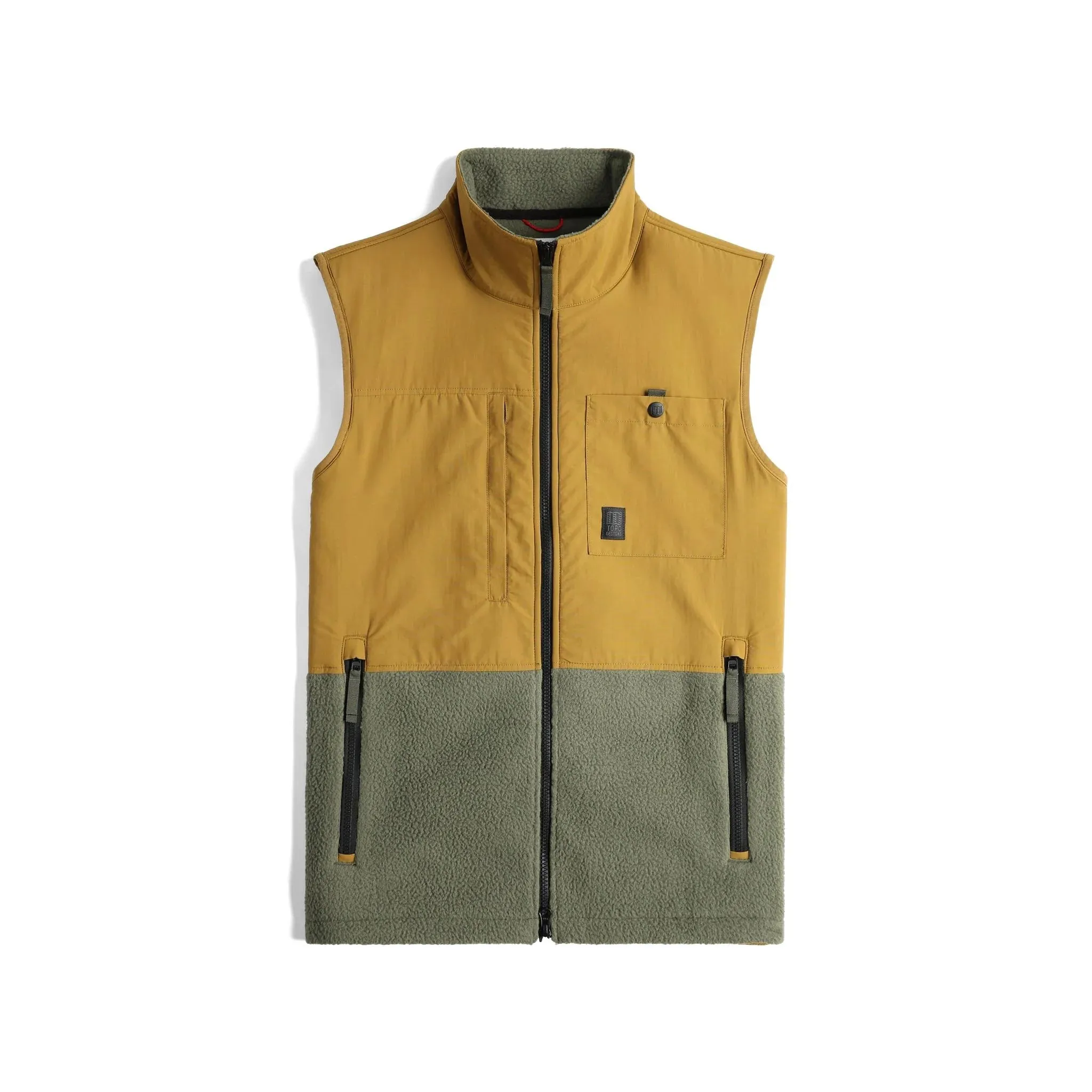 Topo Designs M's Subalpine Fleece Vest sold by Old Souls NY