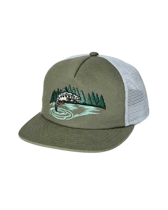 Filson Trucker Mesh Cap made by Filson
