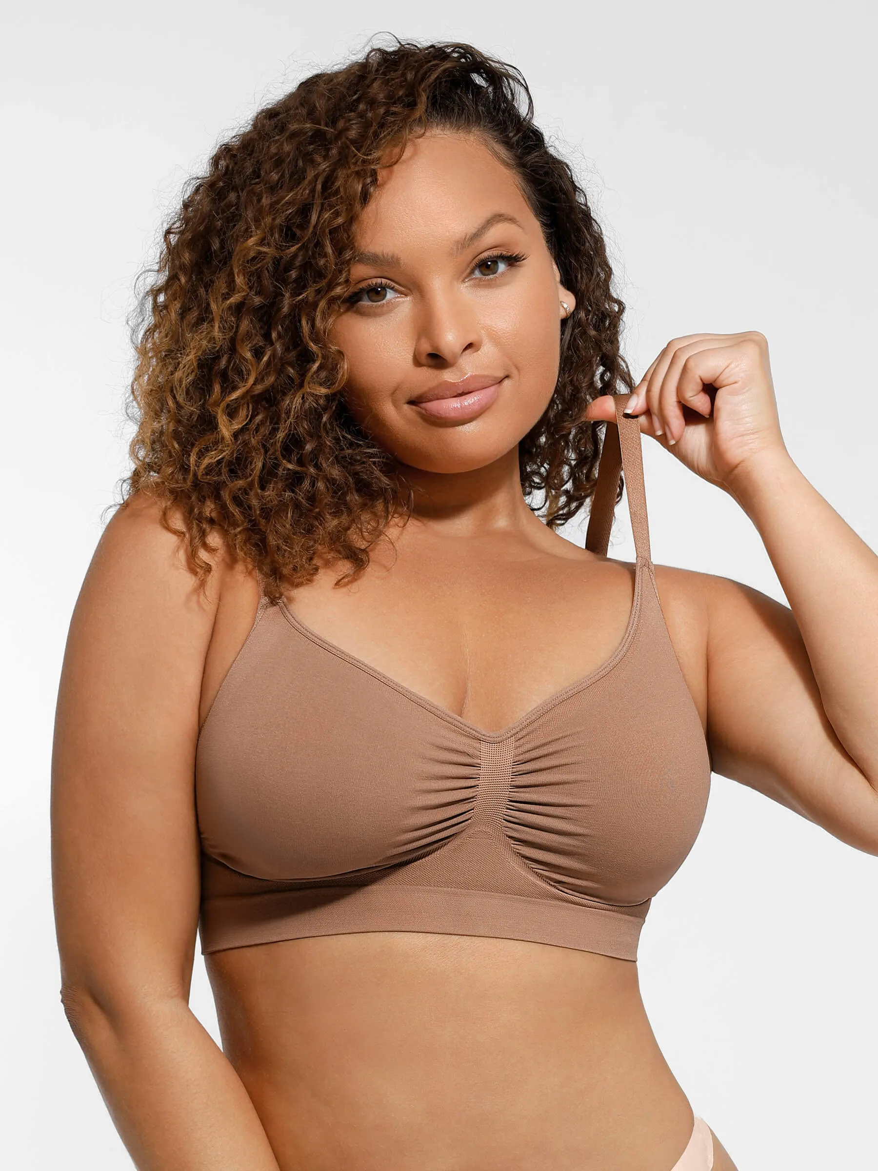 Feelingirl Seamless Smooth Comfort Wireless Bra sold by FeelinGirl