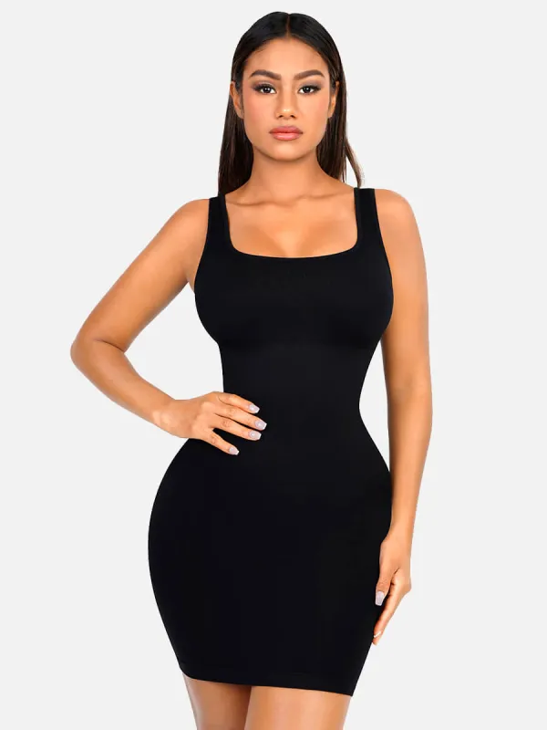 Feelingirl Seamless Square Neck Shaping Dress sold by FeelinGirl