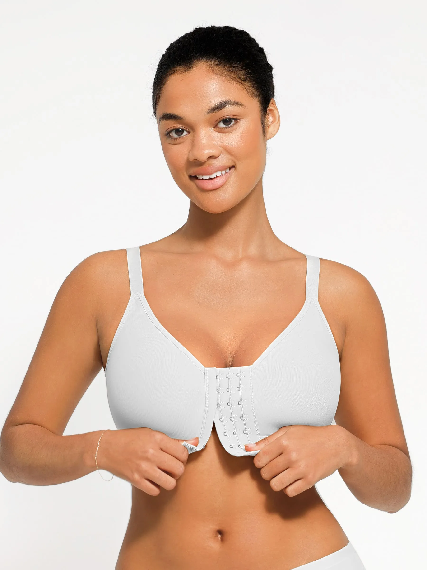Feelingirl Full Coverage Front Closure Post-Operation Bra sold by FeelinGirl product image thumbnail 2